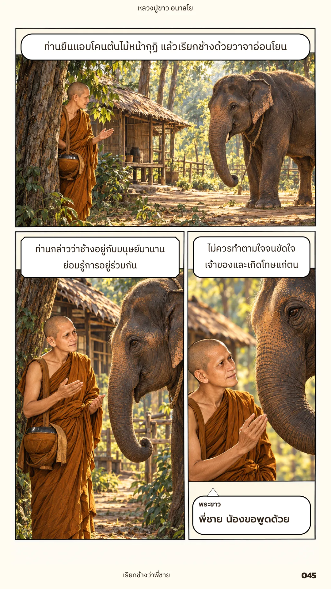 หลวงปู่ขาว อนาลโย ภาค 1 หน้า 45