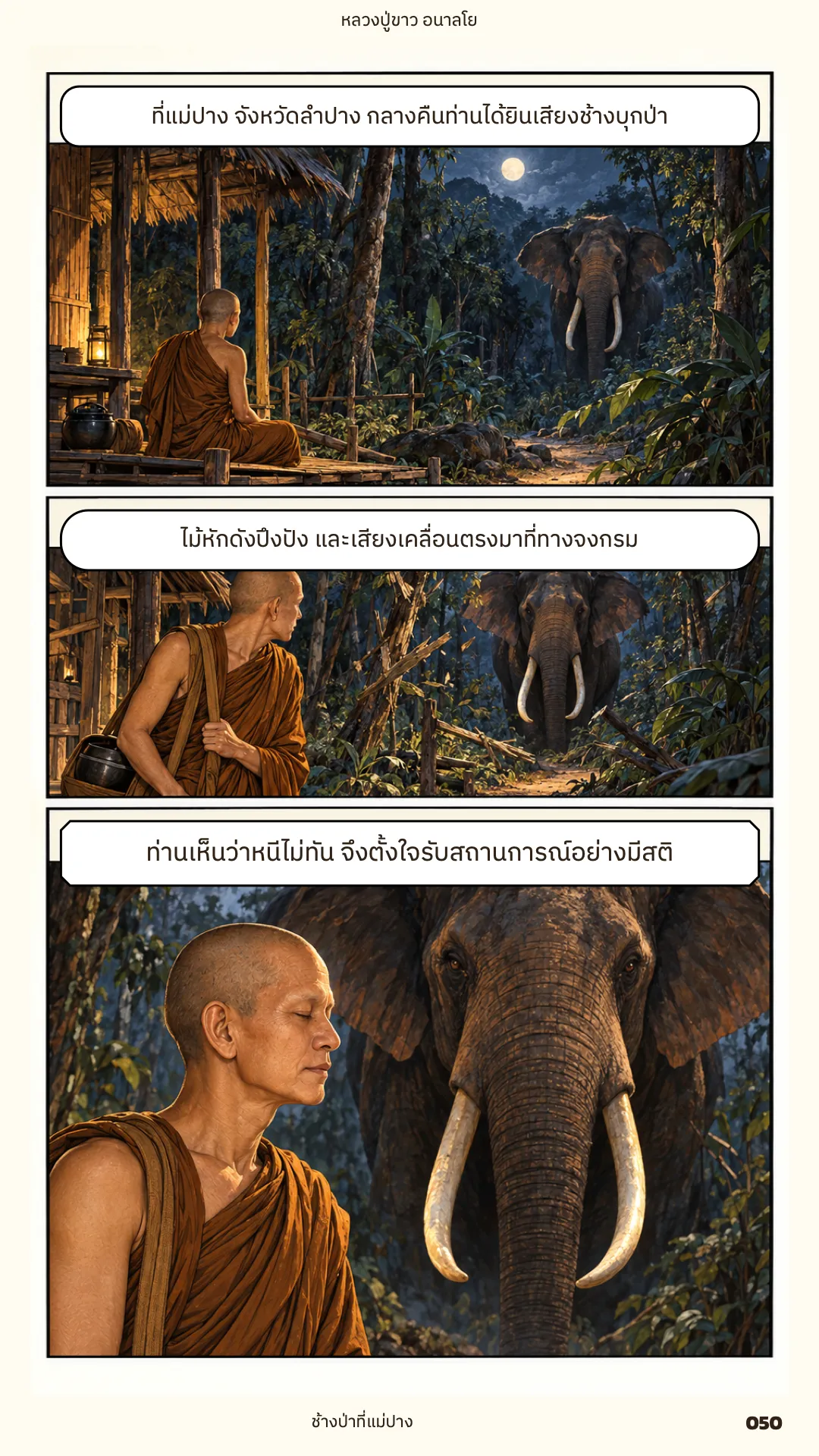 หลวงปู่ขาว อนาลโย ภาค 1 หน้า 50