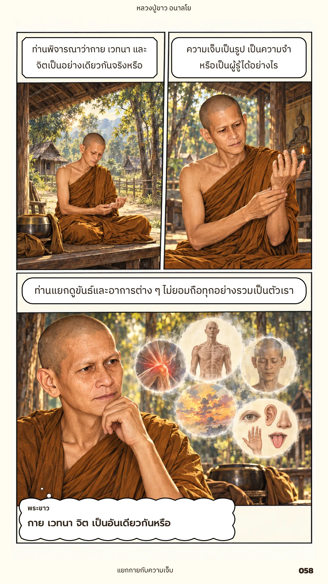 หลวงปู่ขาว อนาลโย ภาค 1 หน้า 58