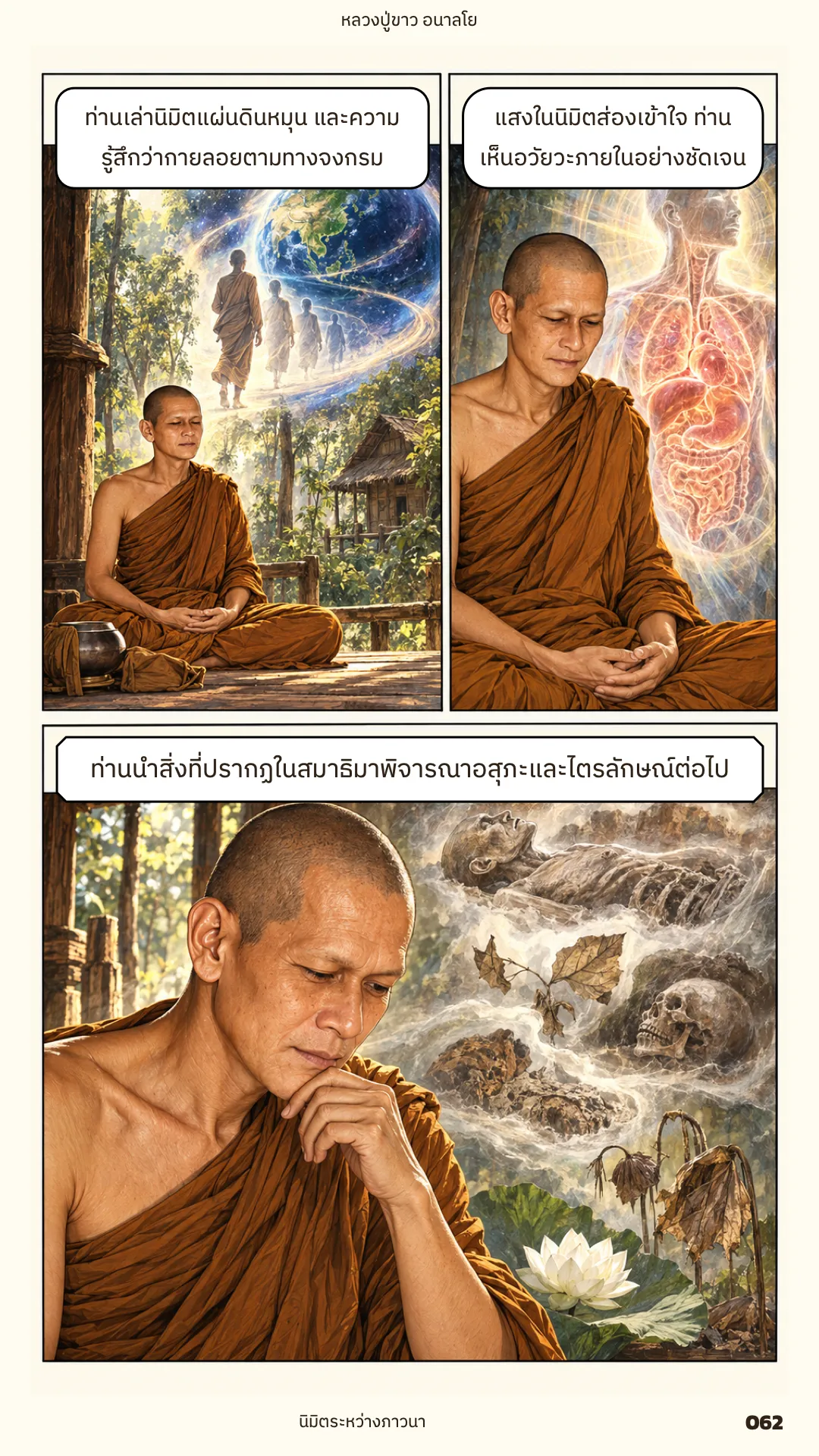 หลวงปู่ขาว อนาลโย ภาค 1 หน้า 62