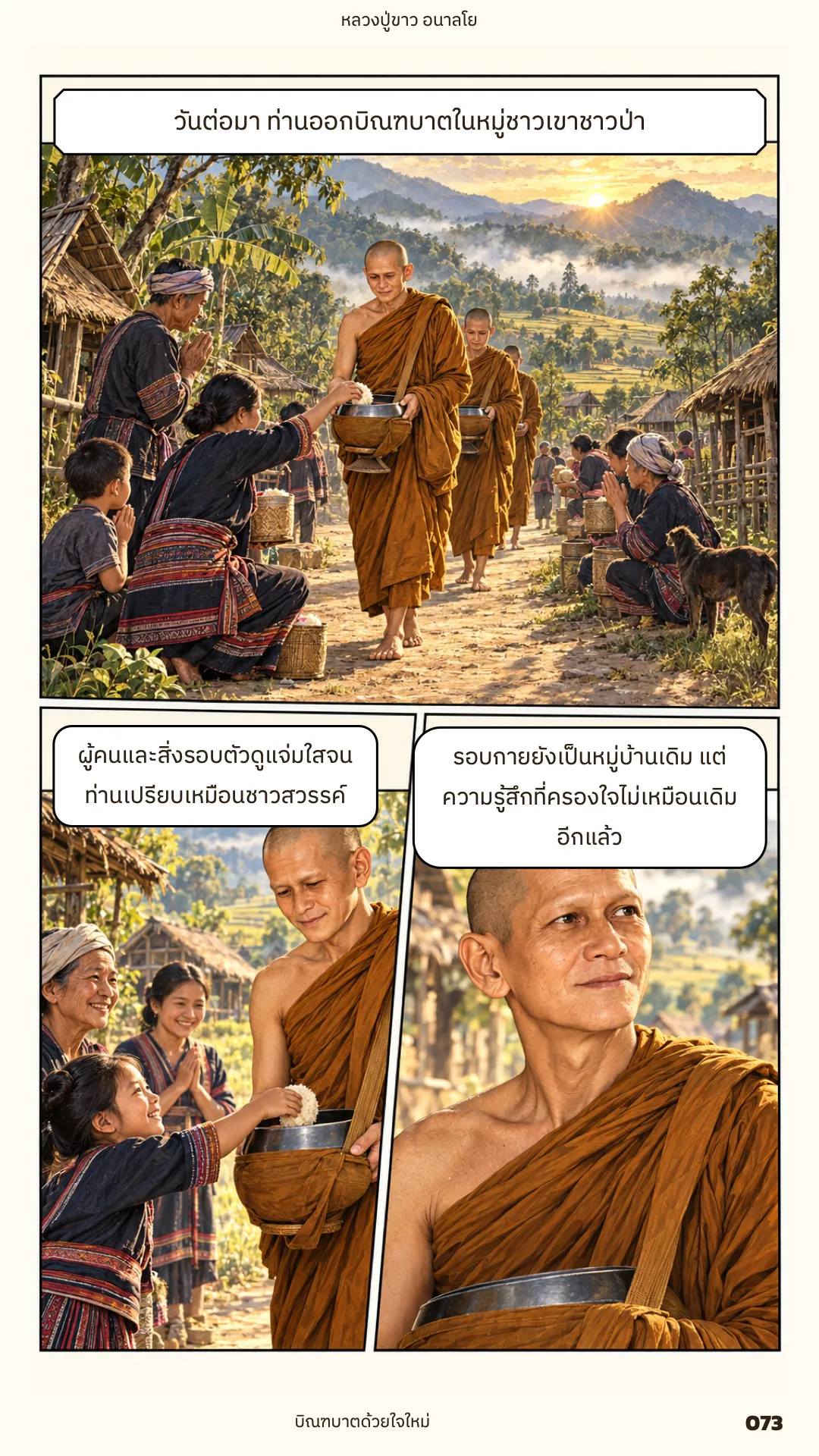 หลวงปู่ขาว อนาลโย ภาค 1 หน้า 73