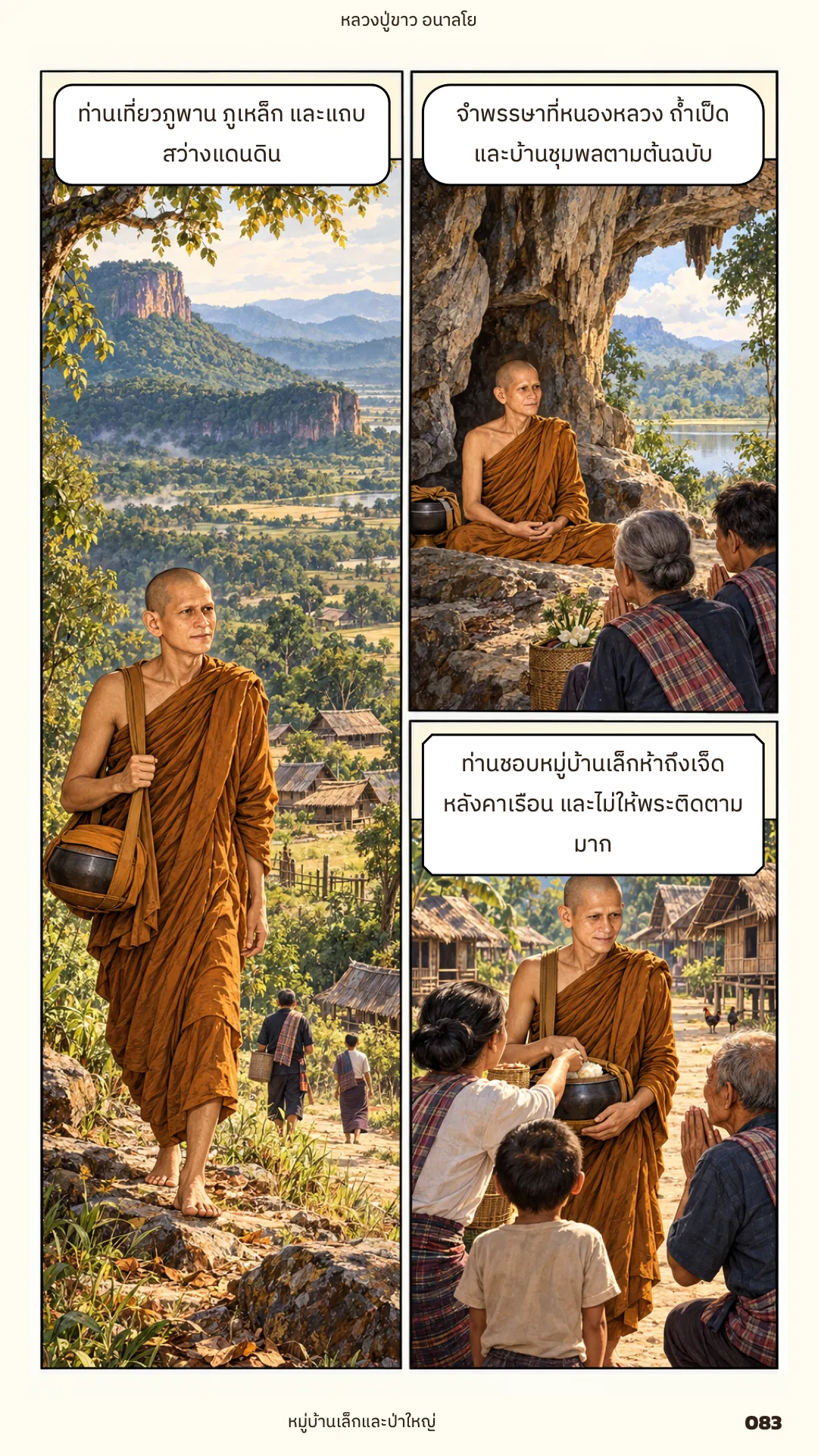 หลวงปู่ขาว อนาลโย ภาค 1 หน้า 83