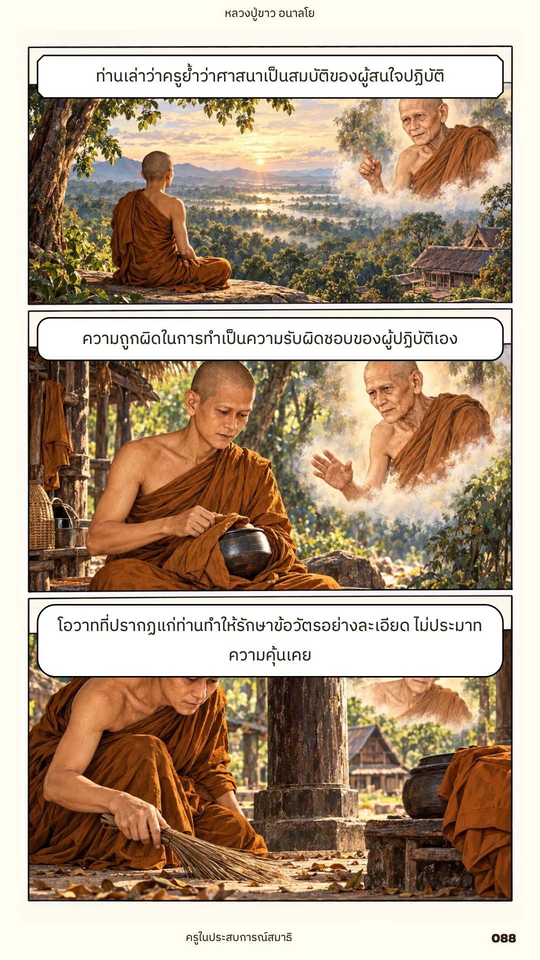 หลวงปู่ขาว อนาลโย ภาค 1 หน้า 88