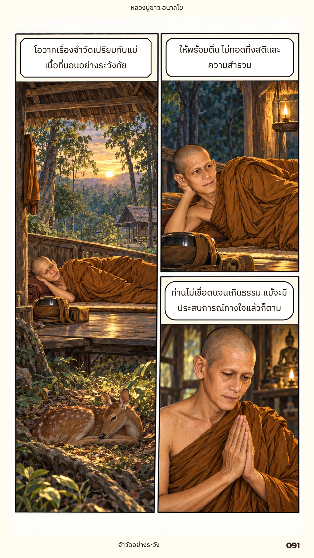 หลวงปู่ขาว อนาลโย ภาค 1 หน้า 91