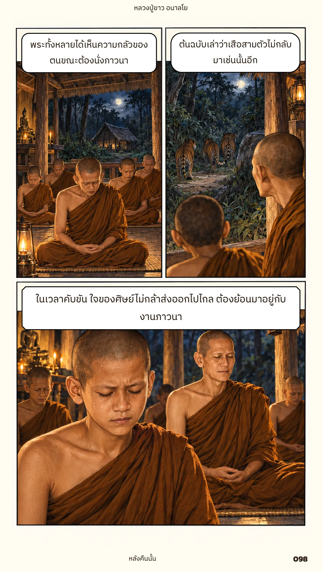 หลวงปู่ขาว อนาลโย ภาค 1 หน้า 98