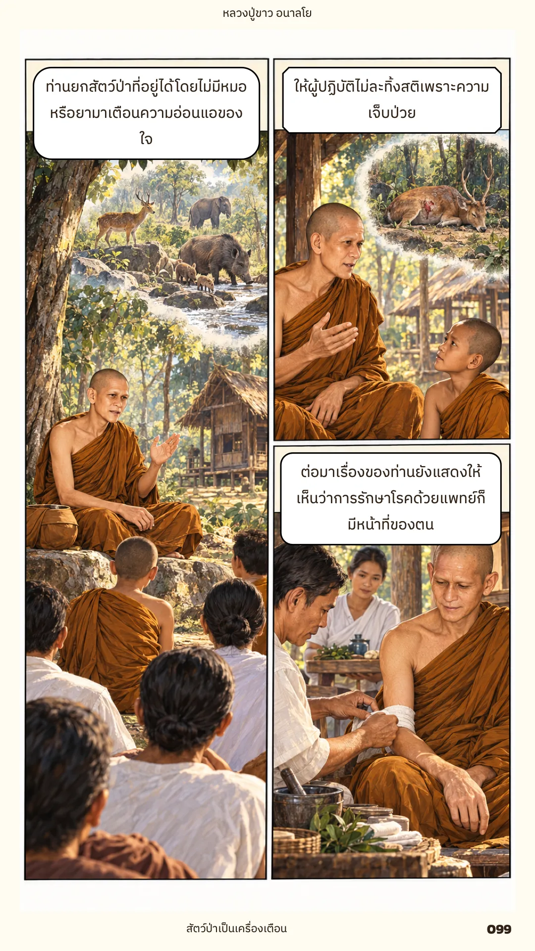 หลวงปู่ขาว อนาลโย ภาค 1 หน้า 99