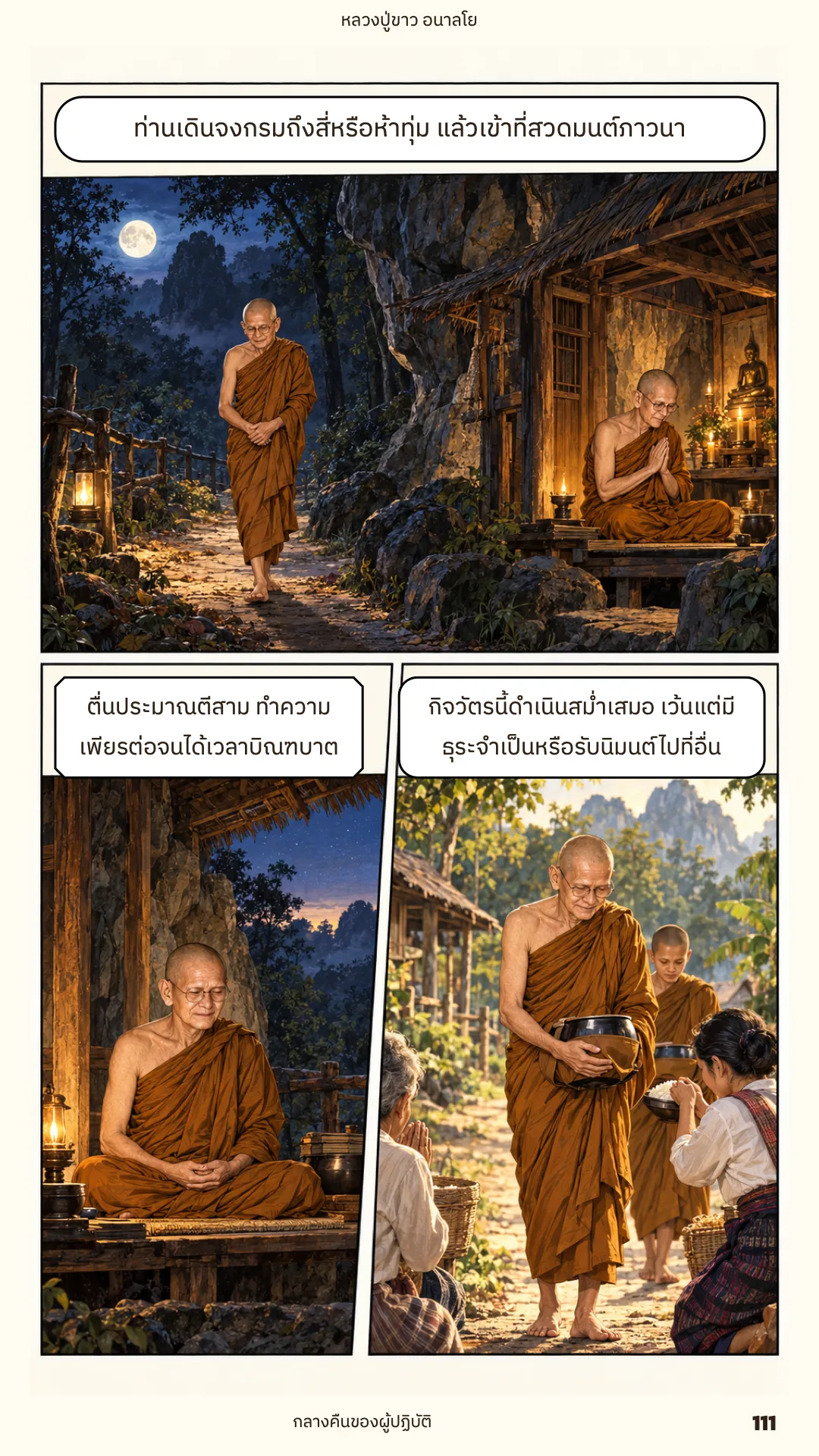 หลวงปู่ขาว อนาลโย ภาค 1 หน้า 111