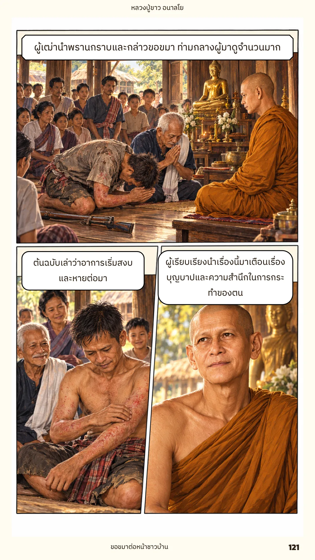 หลวงปู่ขาว อนาลโย ภาค 1 หน้า 121