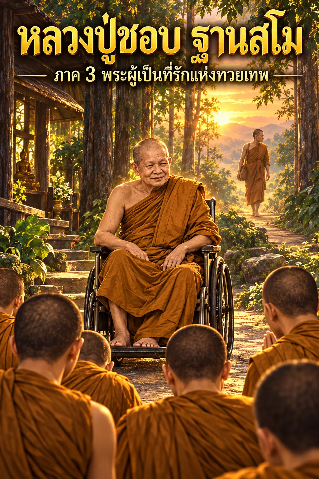 ปกเรื่อง หลวงปู่ชอบ ฐานสโม ภาค 3