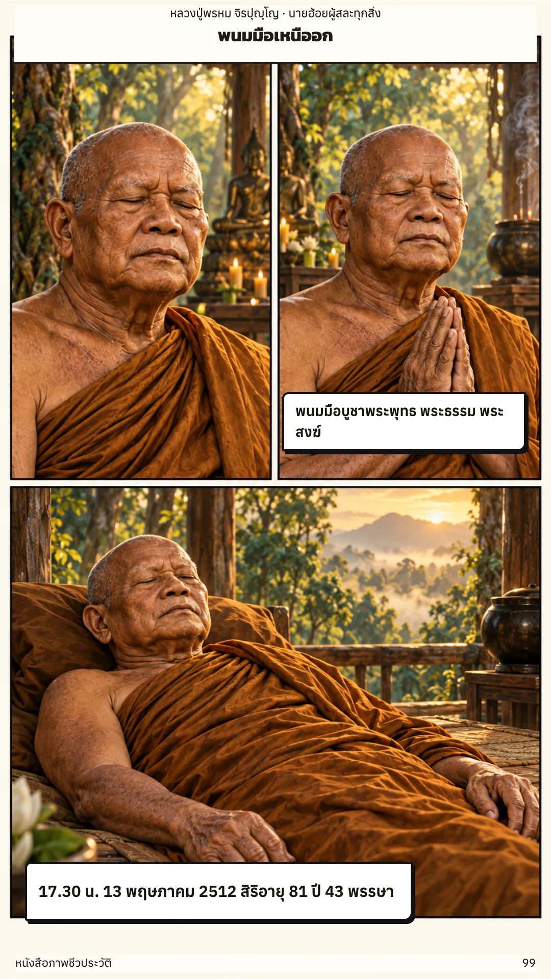 หลวงปู่พรหม จิรปุญฺโญ หน้า 99