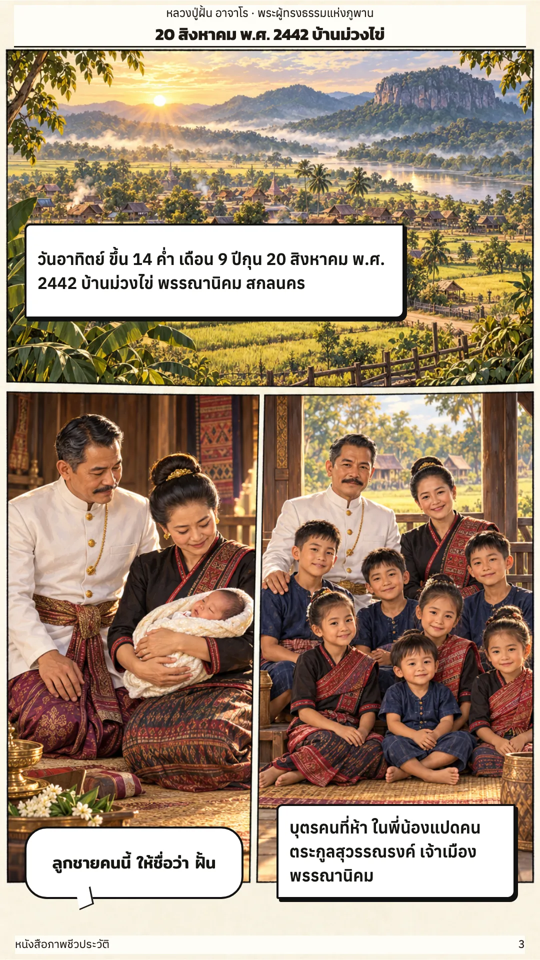 หลวงปู่ฝั้น อาจาโร หน้า 3