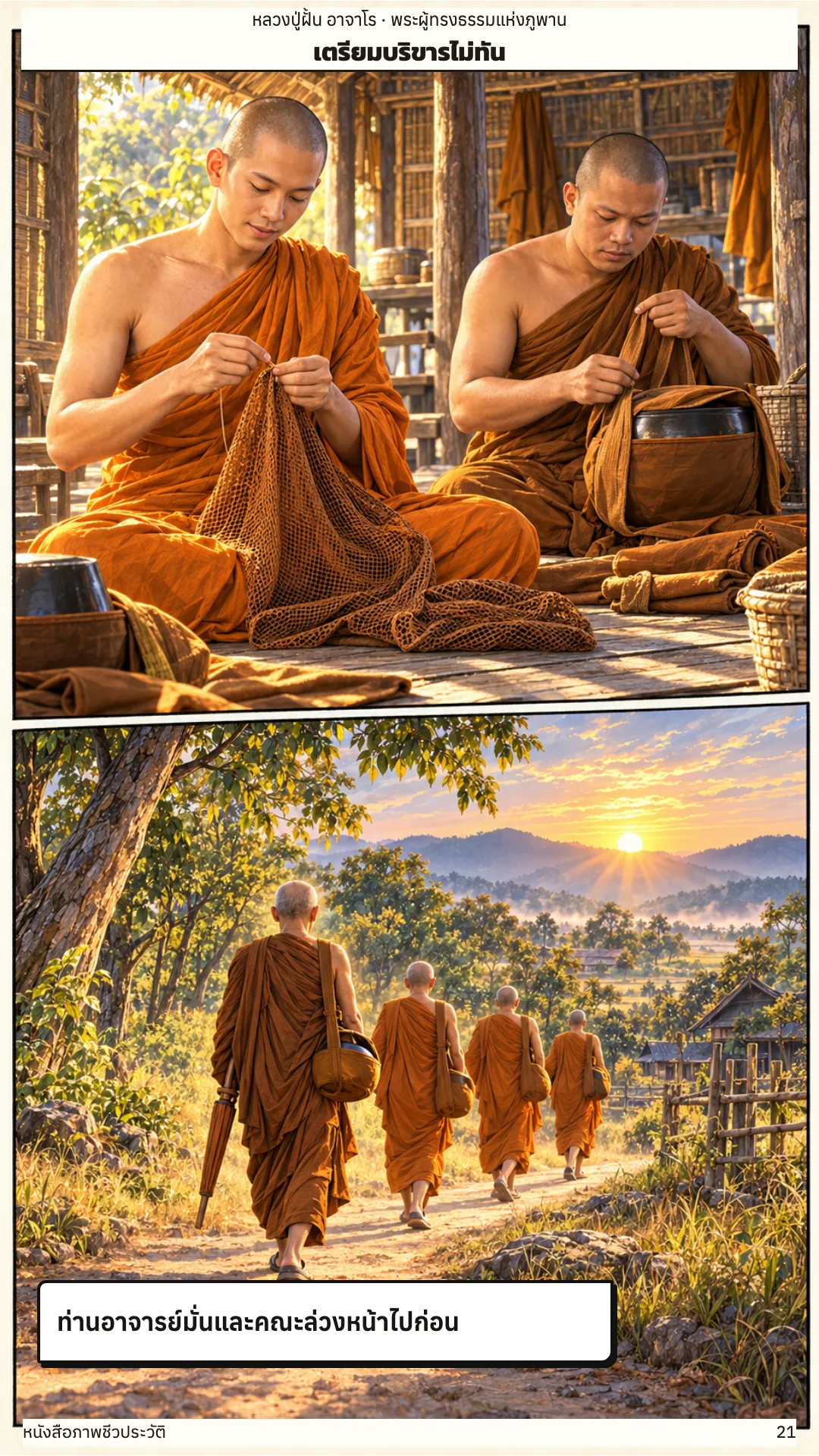 หลวงปู่ฝั้น อาจาโร หน้า 21