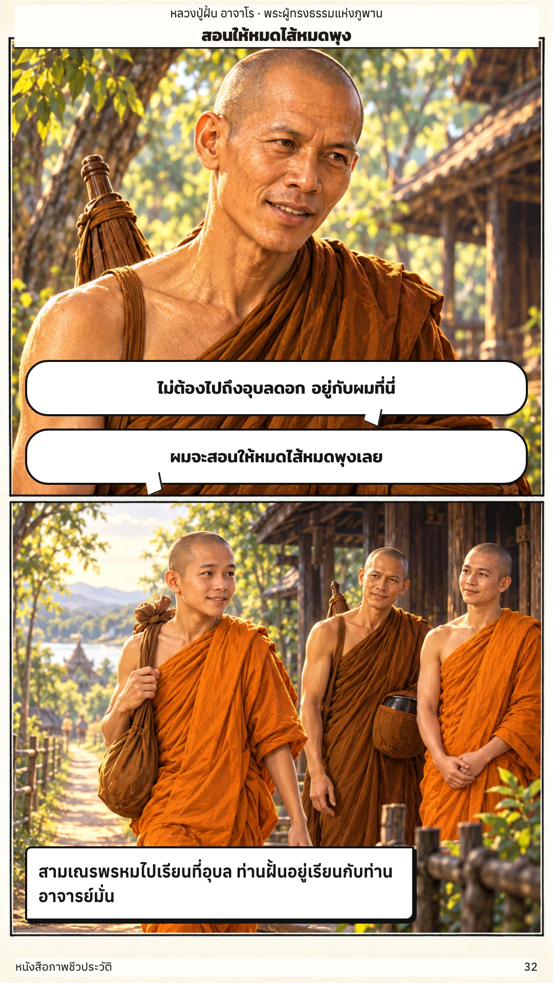 หลวงปู่ฝั้น อาจาโร หน้า 32