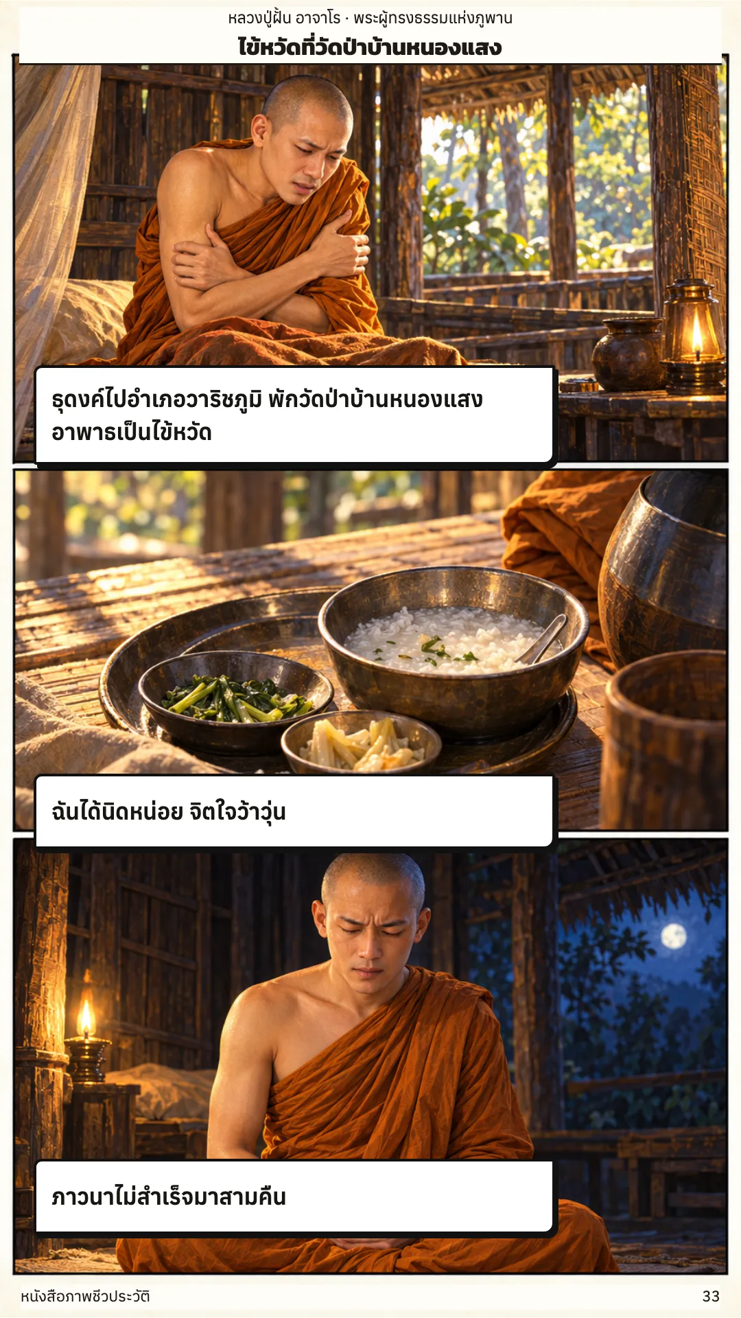 หลวงปู่ฝั้น อาจาโร หน้า 33