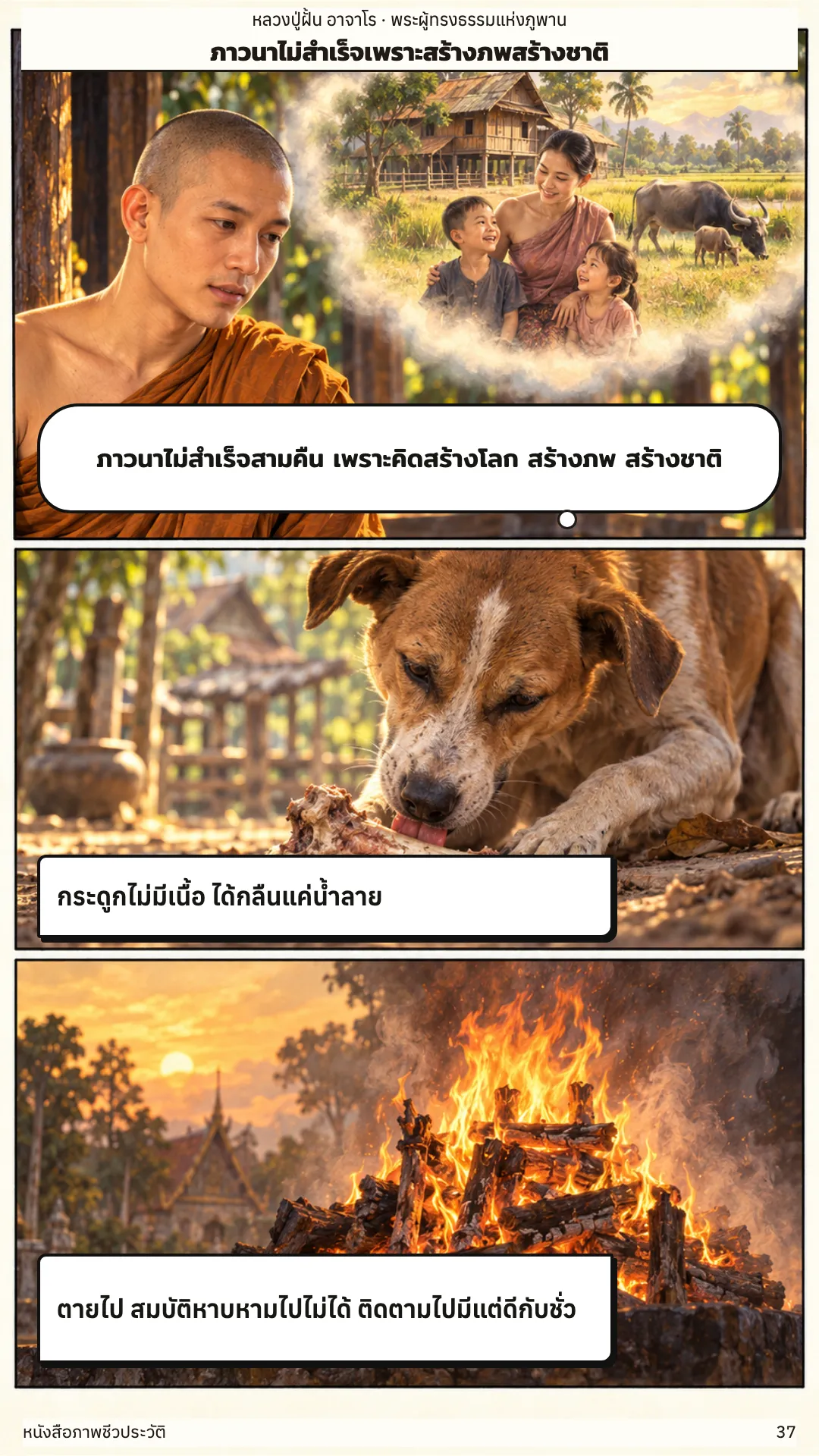 หลวงปู่ฝั้น อาจาโร หน้า 37