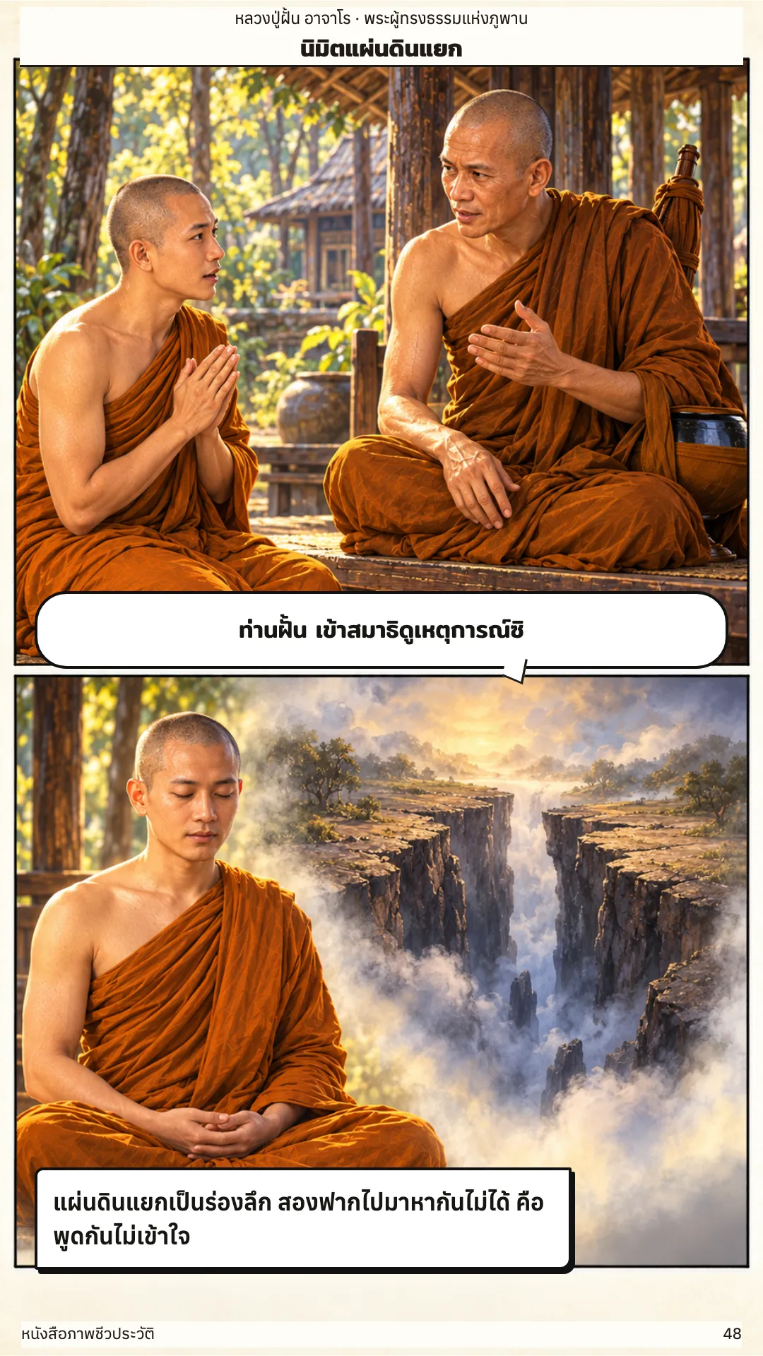 หลวงปู่ฝั้น อาจาโร หน้า 48