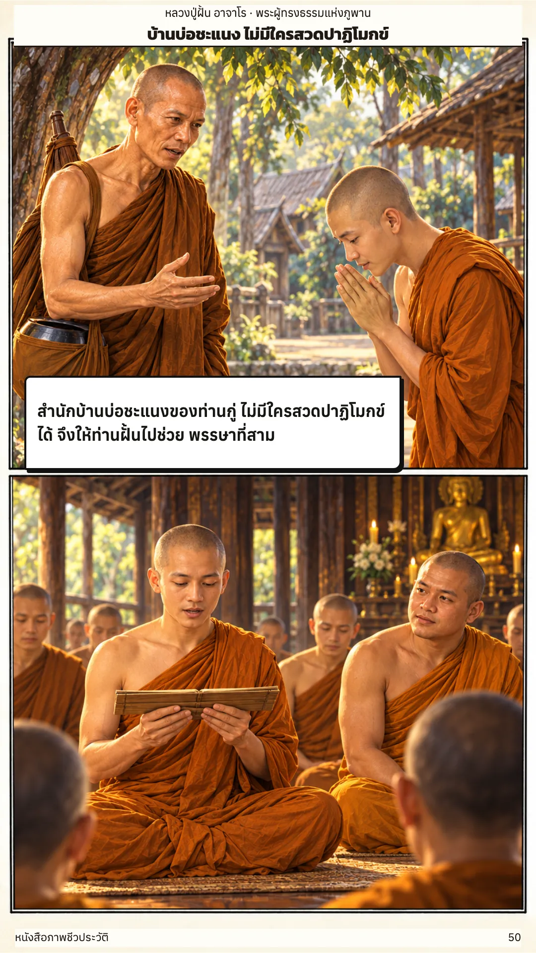 หลวงปู่ฝั้น อาจาโร หน้า 50