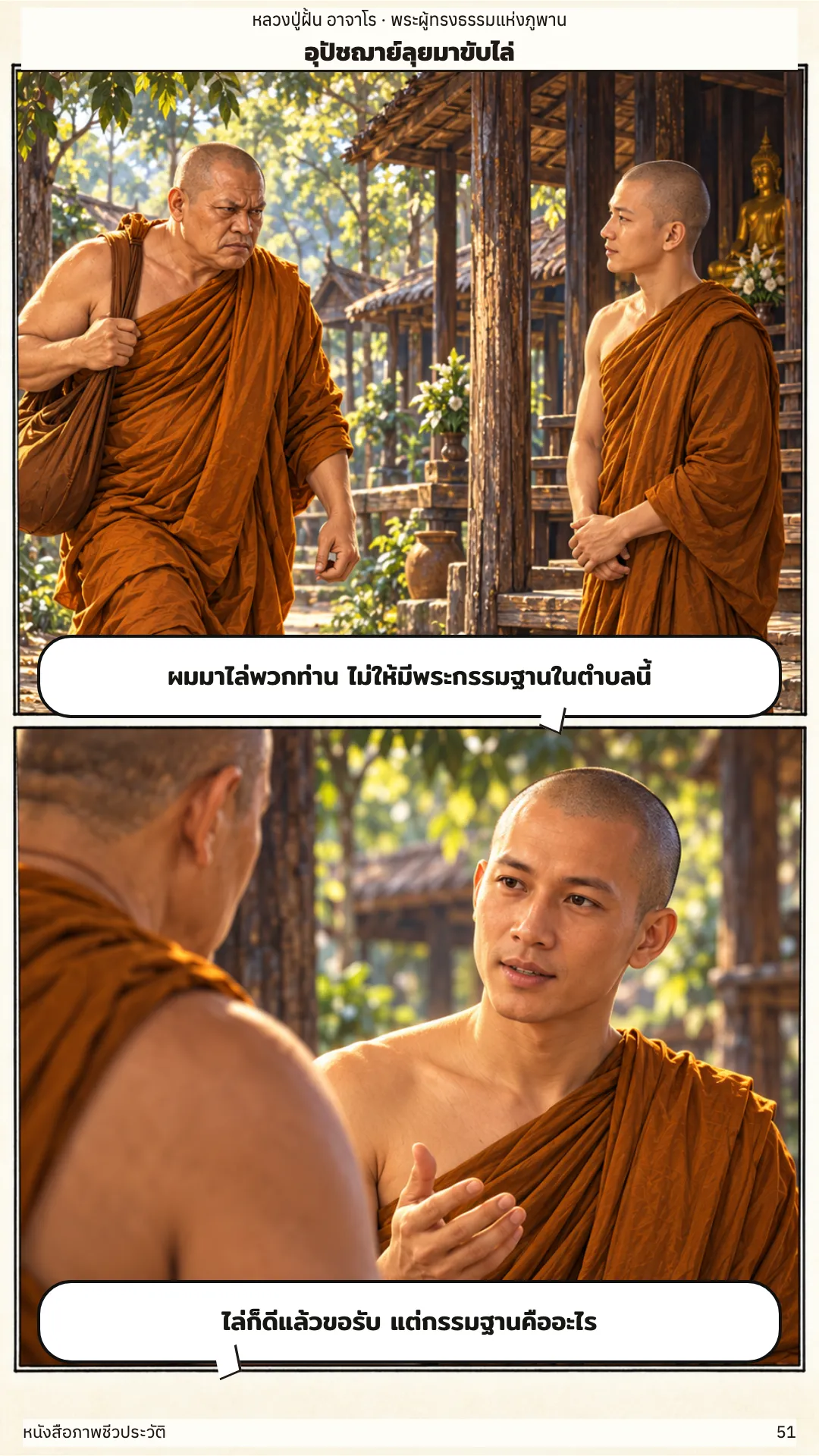 หลวงปู่ฝั้น อาจาโร หน้า 51
