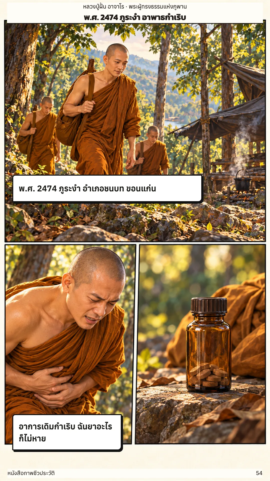 หลวงปู่ฝั้น อาจาโร หน้า 54