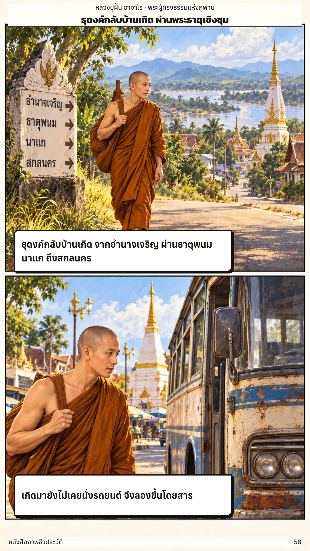หลวงปู่ฝั้น อาจาโร หน้า 58