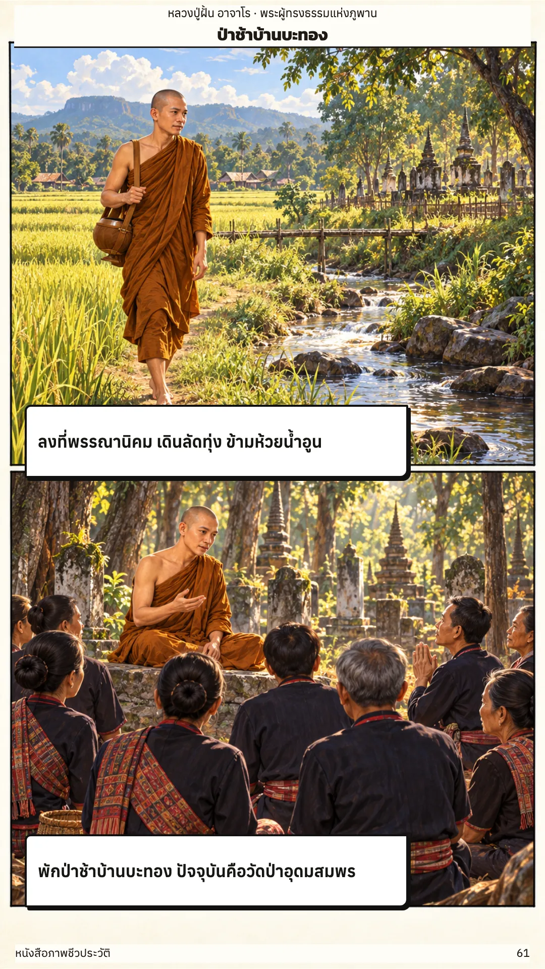 หลวงปู่ฝั้น อาจาโร หน้า 61