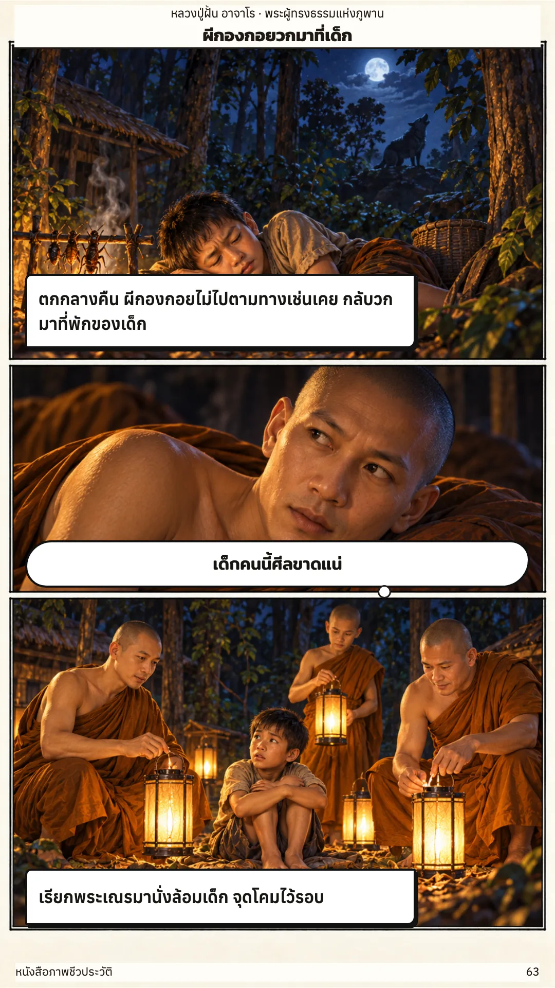 หลวงปู่ฝั้น อาจาโร หน้า 63