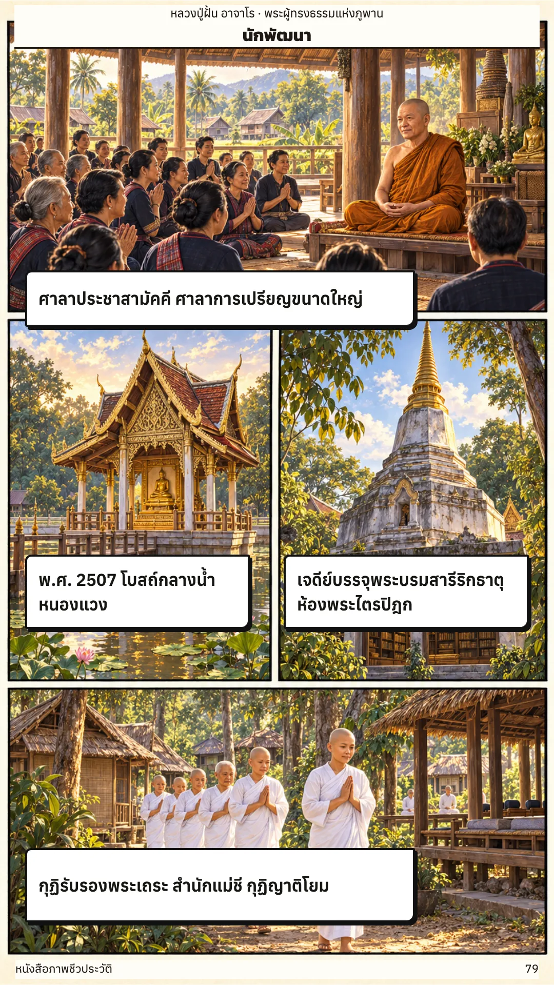หลวงปู่ฝั้น อาจาโร หน้า 79