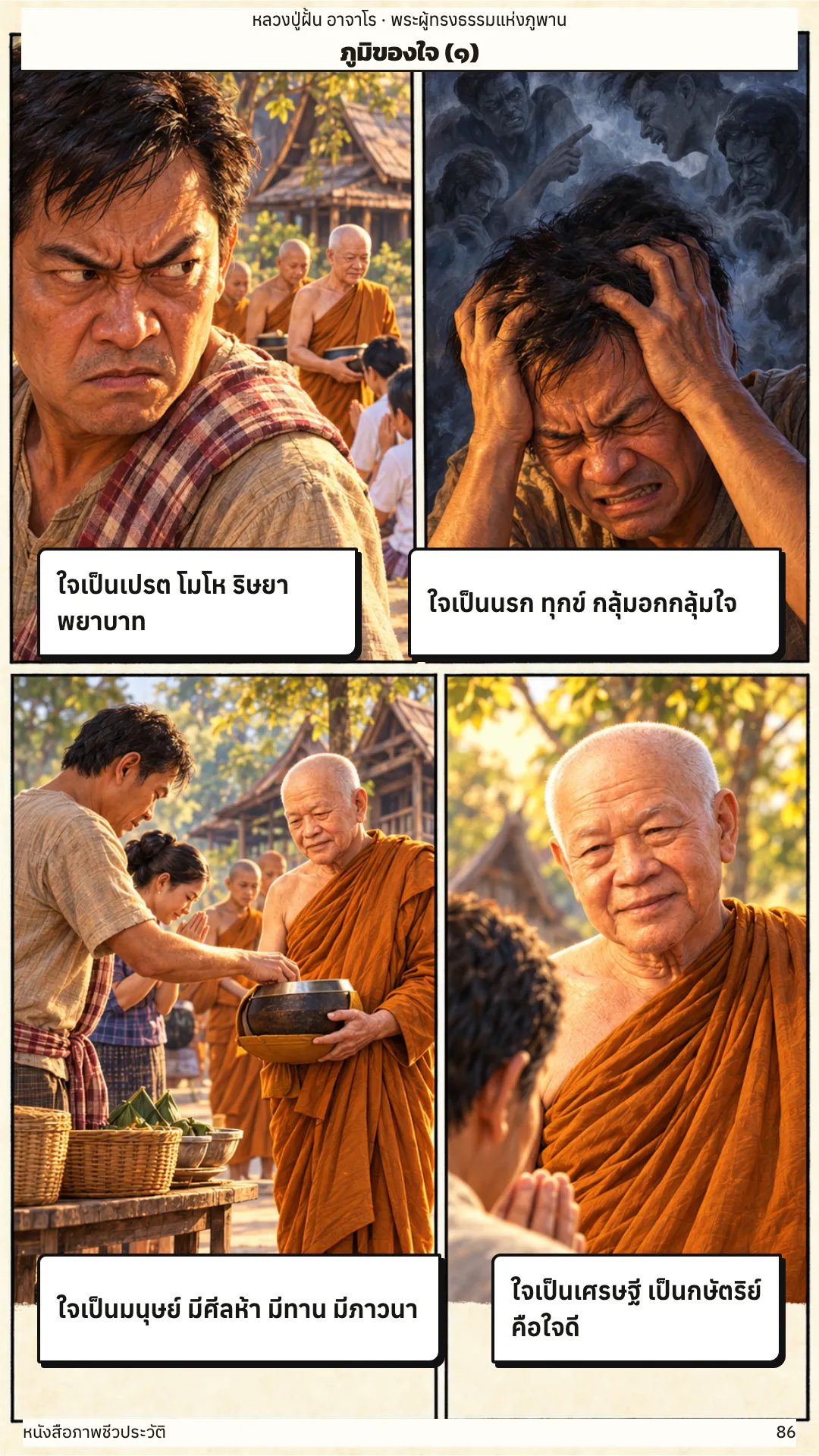 หลวงปู่ฝั้น อาจาโร หน้า 86