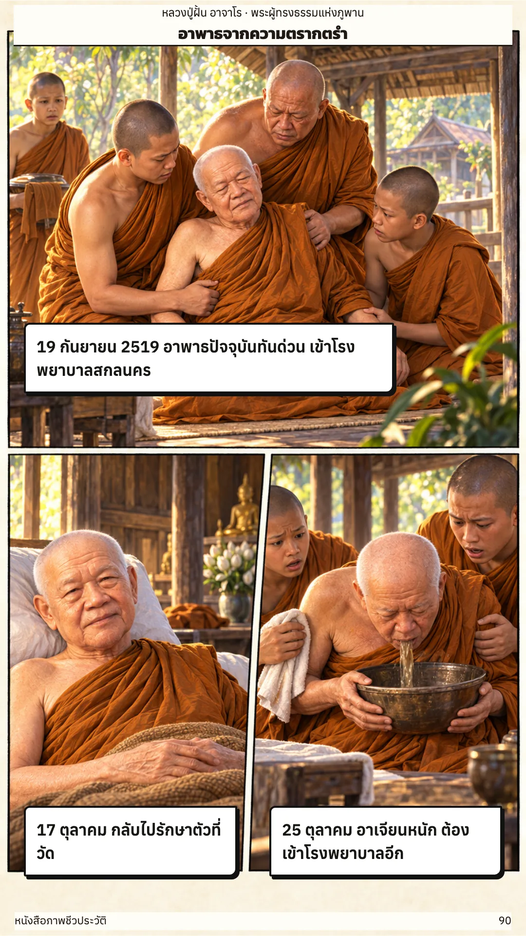 หลวงปู่ฝั้น อาจาโร หน้า 90
