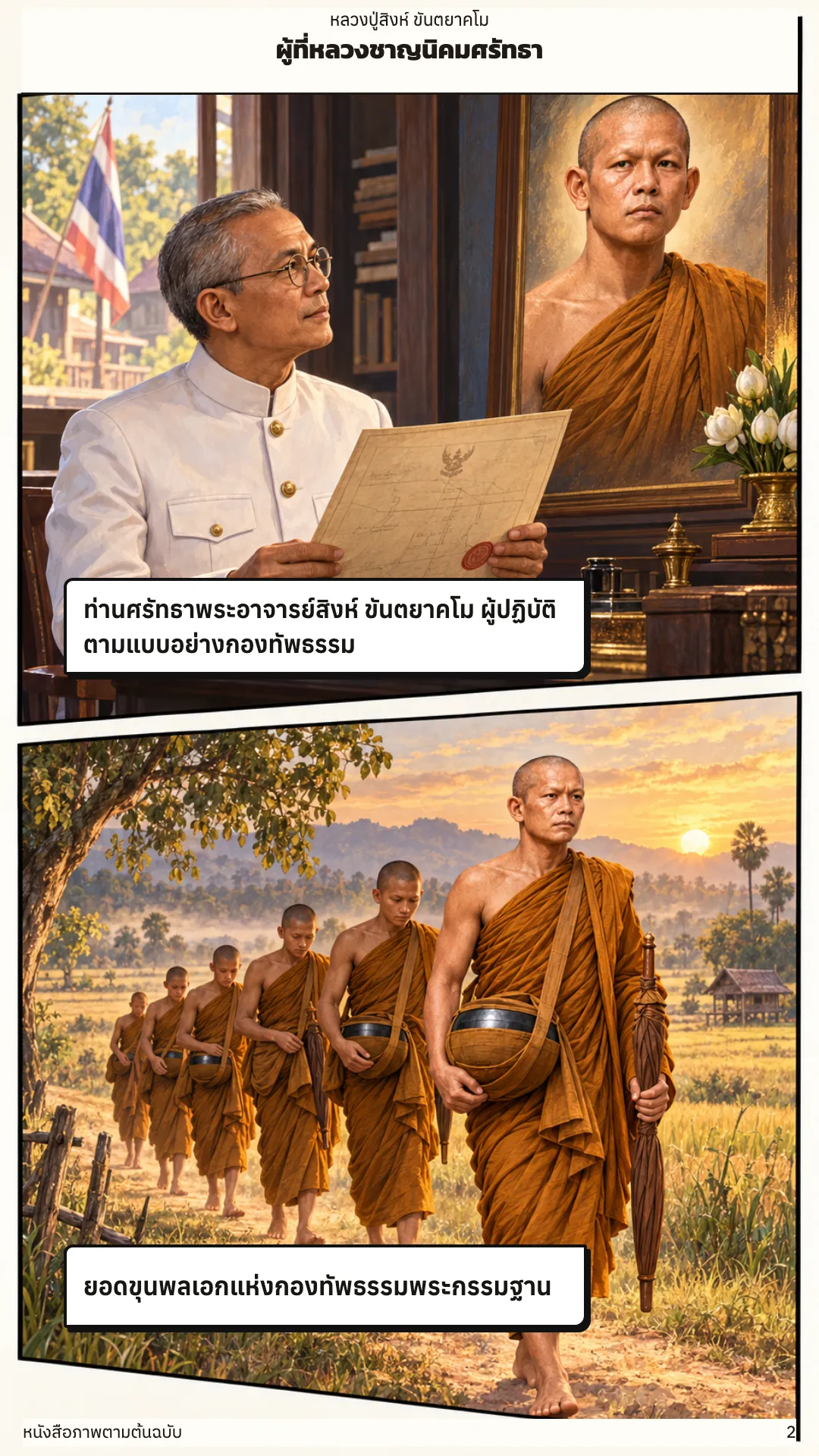 หลวงปู่สิงห์ ขันตยาคโม หน้า 2