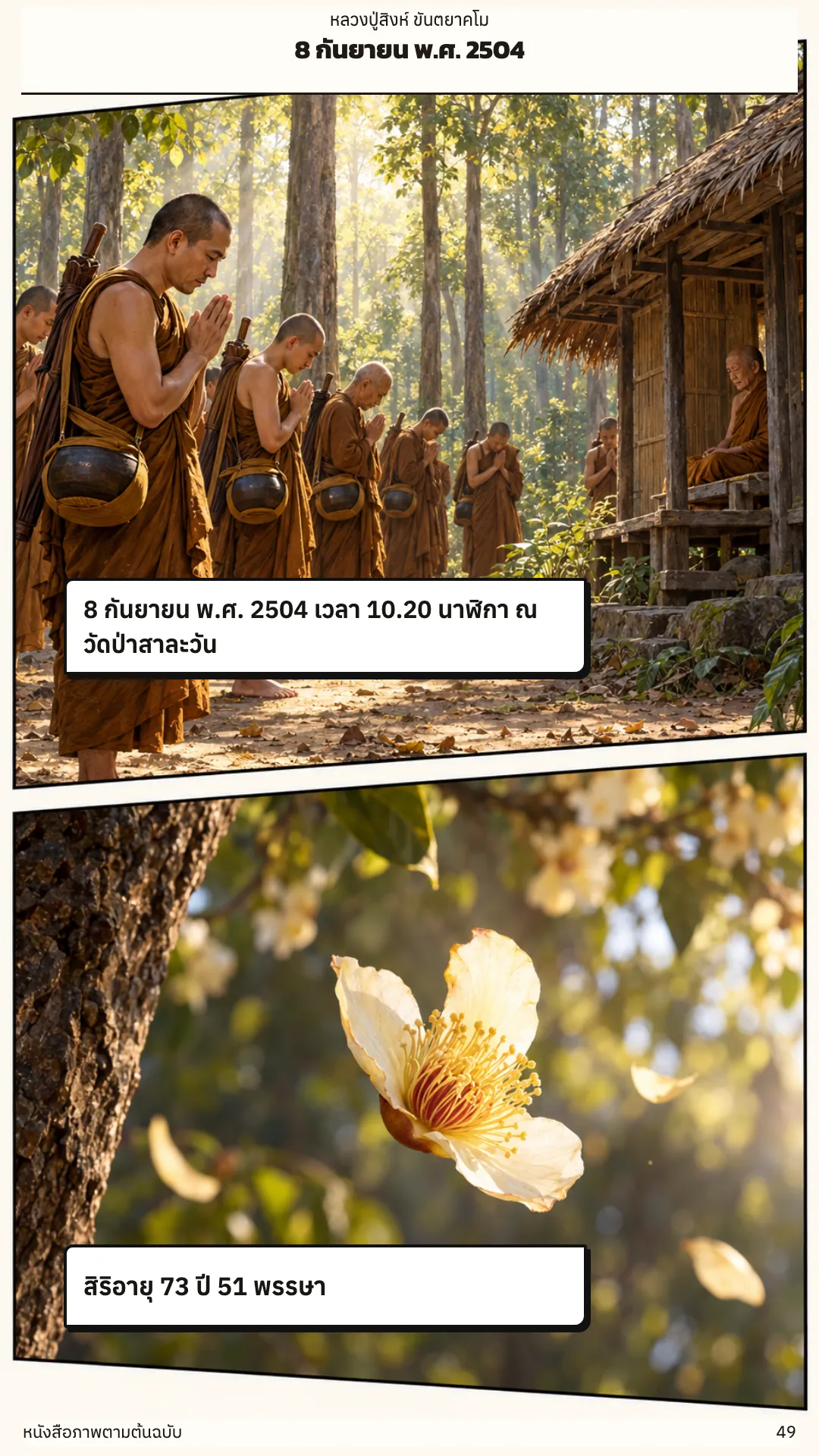 หลวงปู่สิงห์ ขันตยาคโม หน้า 49