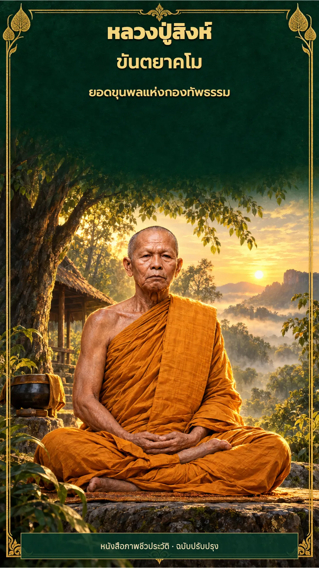 ปกเรื่อง หลวงปู่สิงห์ ขันตยาคโม