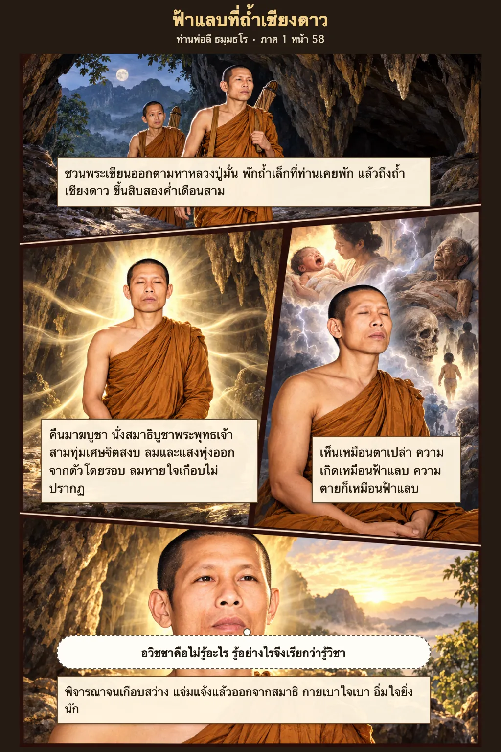 ท่านพ่อลี ธมฺมธโร ภาค 1 หน้า 58