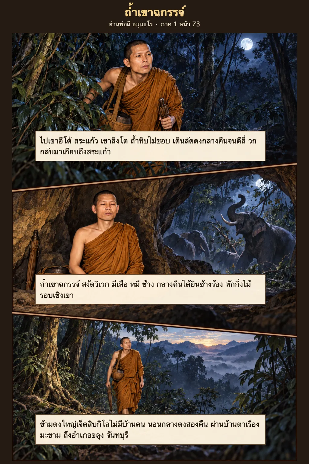 ท่านพ่อลี ธมฺมธโร ภาค 1 หน้า 73