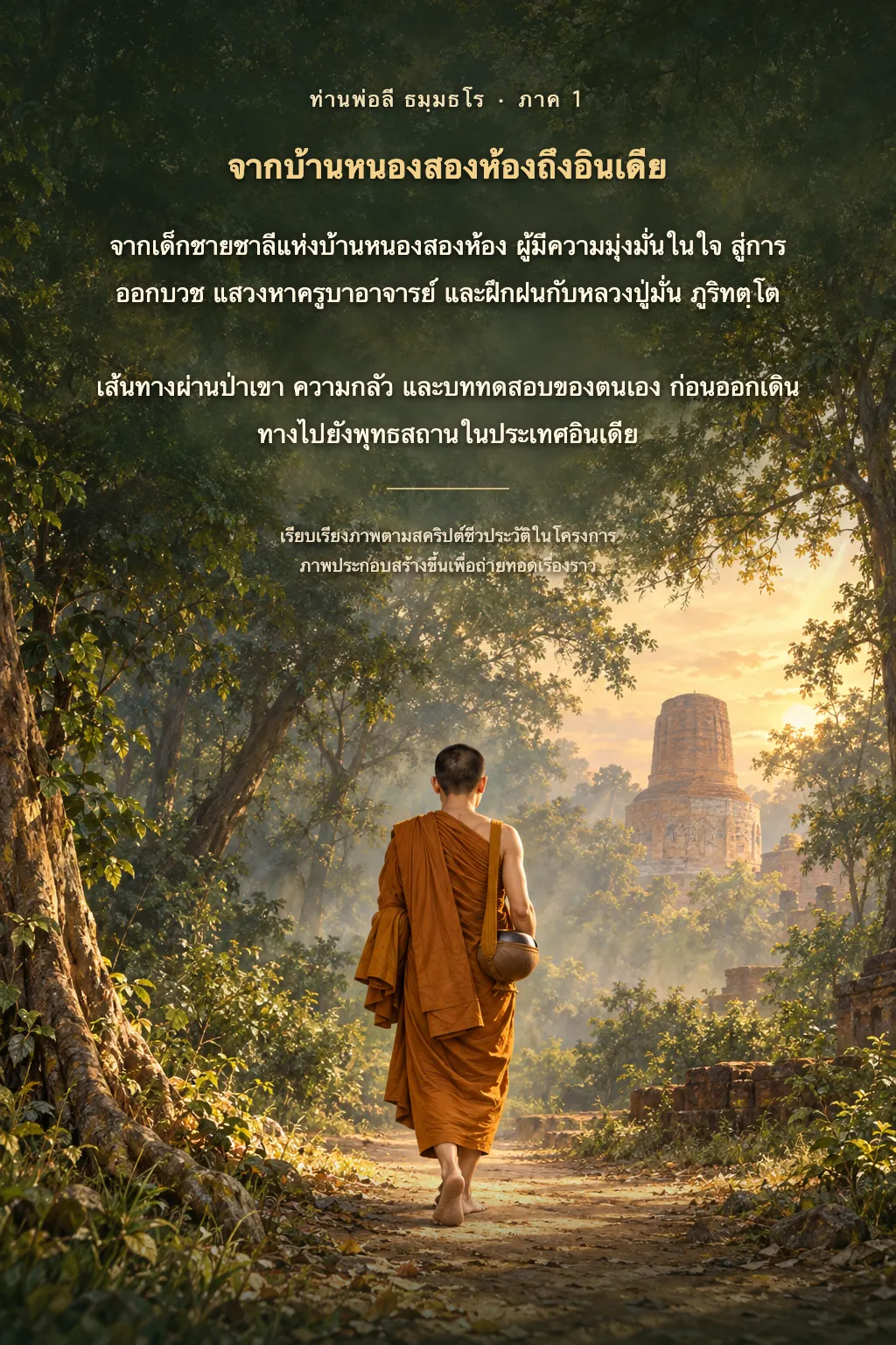 ท่านพ่อลี ธมฺมธโร ภาค 1 ปกหลัง
