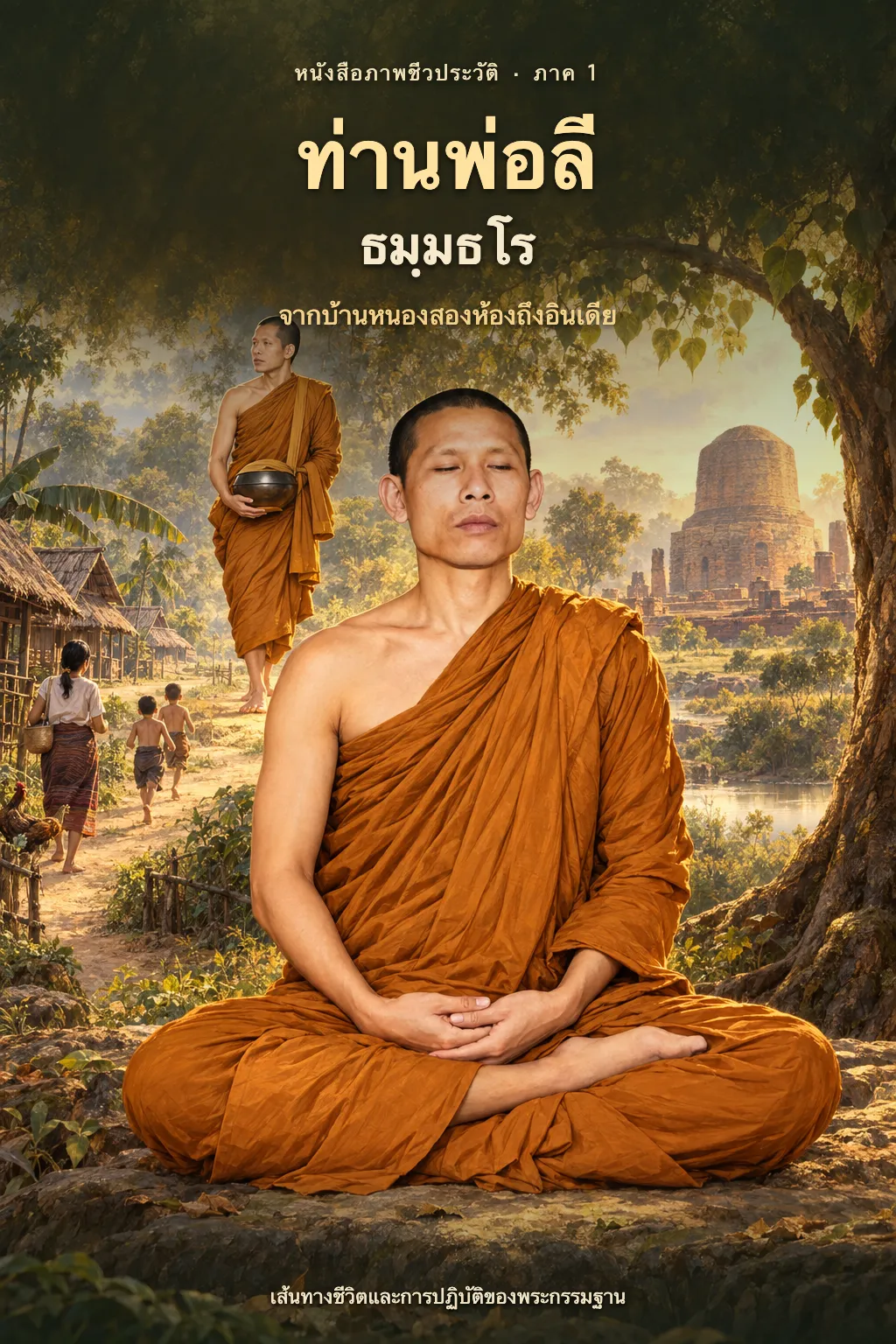 ปกเรื่อง ท่านพ่อลี ธมฺมธโร ภาค 1