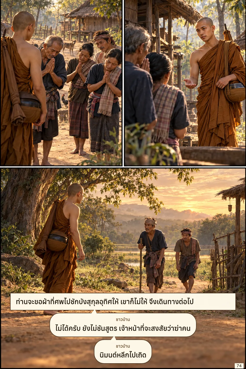 พระอาจารย์จวน กุลเชฏฺโฐ หน้า 74