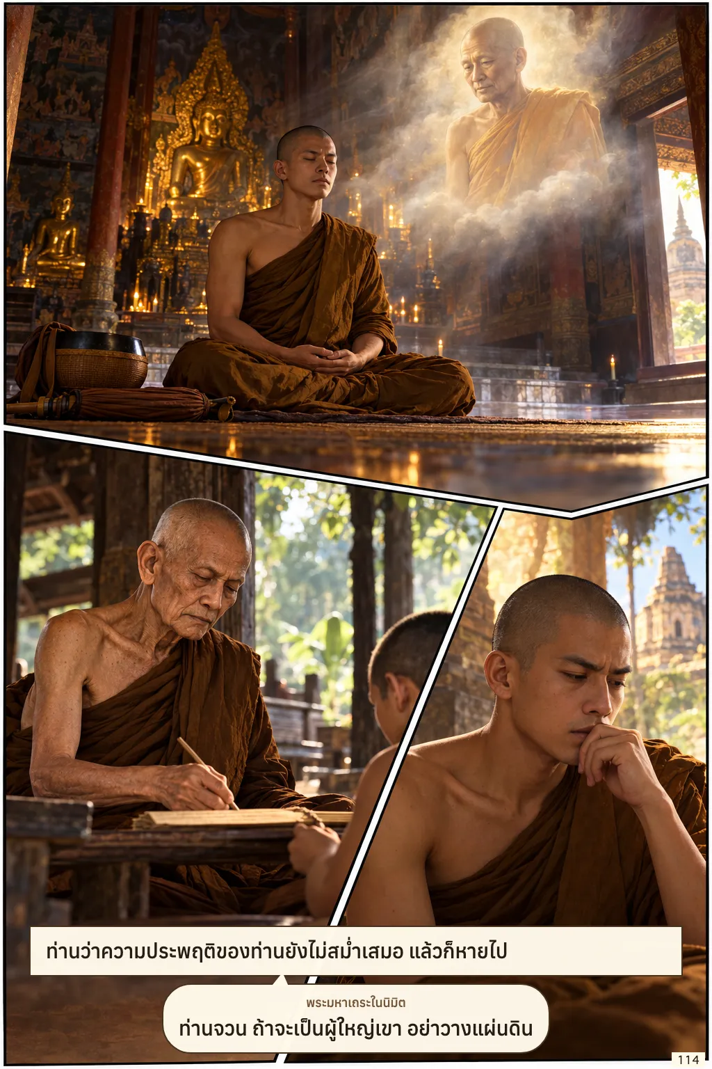 พระอาจารย์จวน กุลเชฏฺโฐ หน้า 114