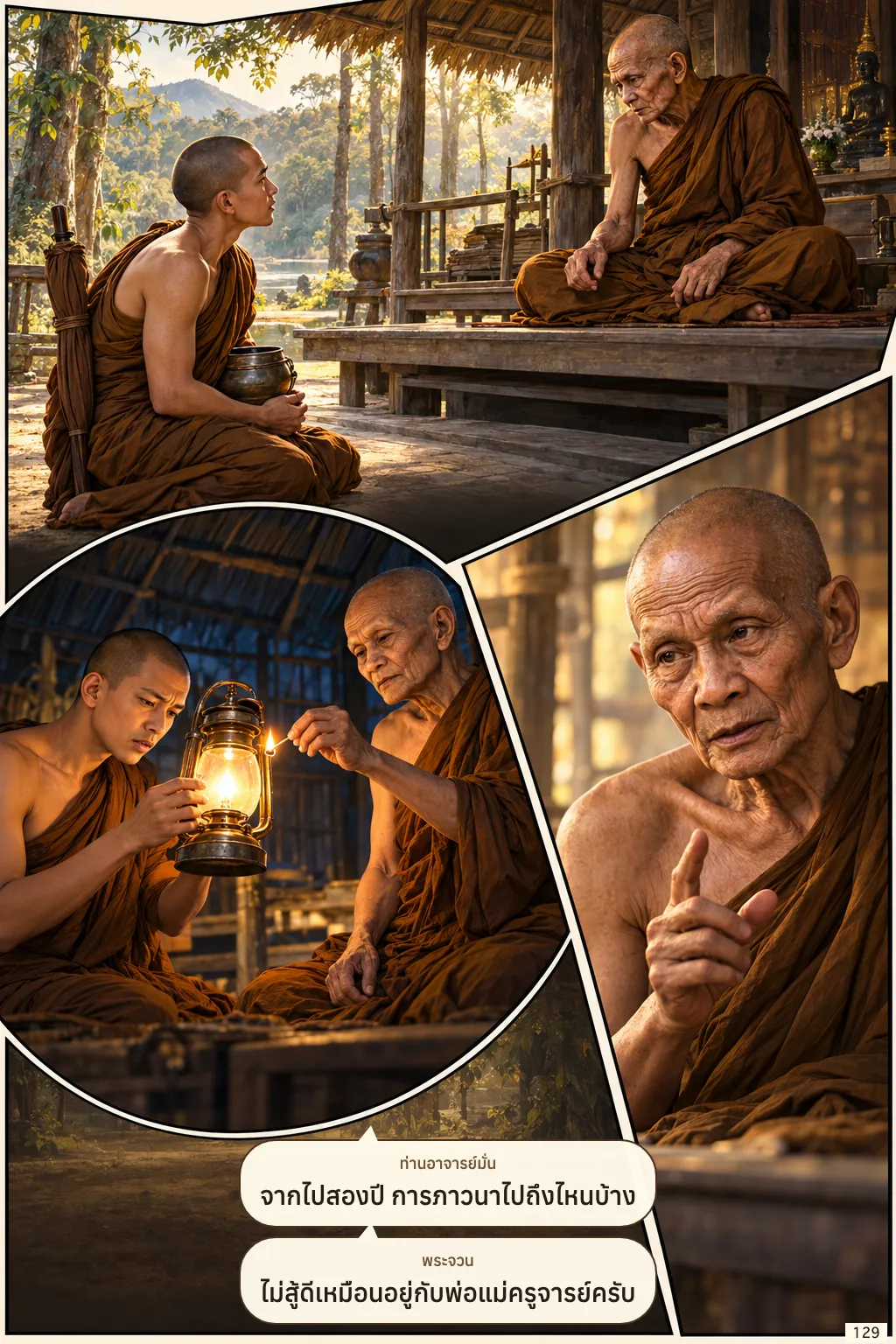 พระอาจารย์จวน กุลเชฏฺโฐ หน้า 129
