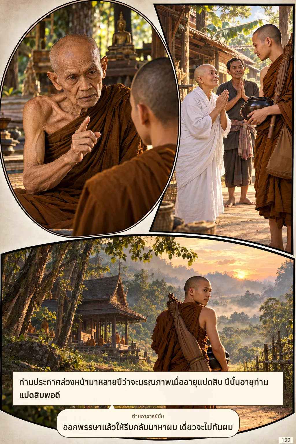 พระอาจารย์จวน กุลเชฏฺโฐ หน้า 133