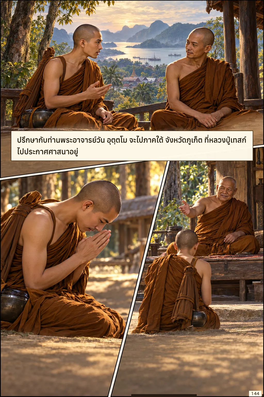 พระอาจารย์จวน กุลเชฏฺโฐ หน้า 144