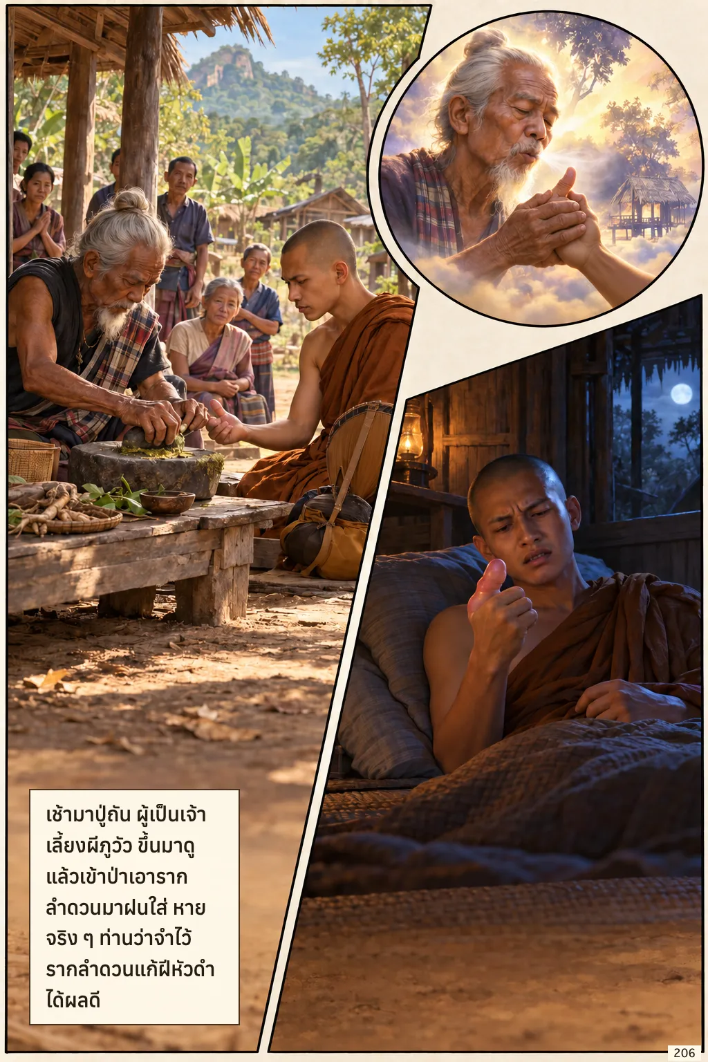 พระอาจารย์จวน กุลเชฏฺโฐ หน้า 206