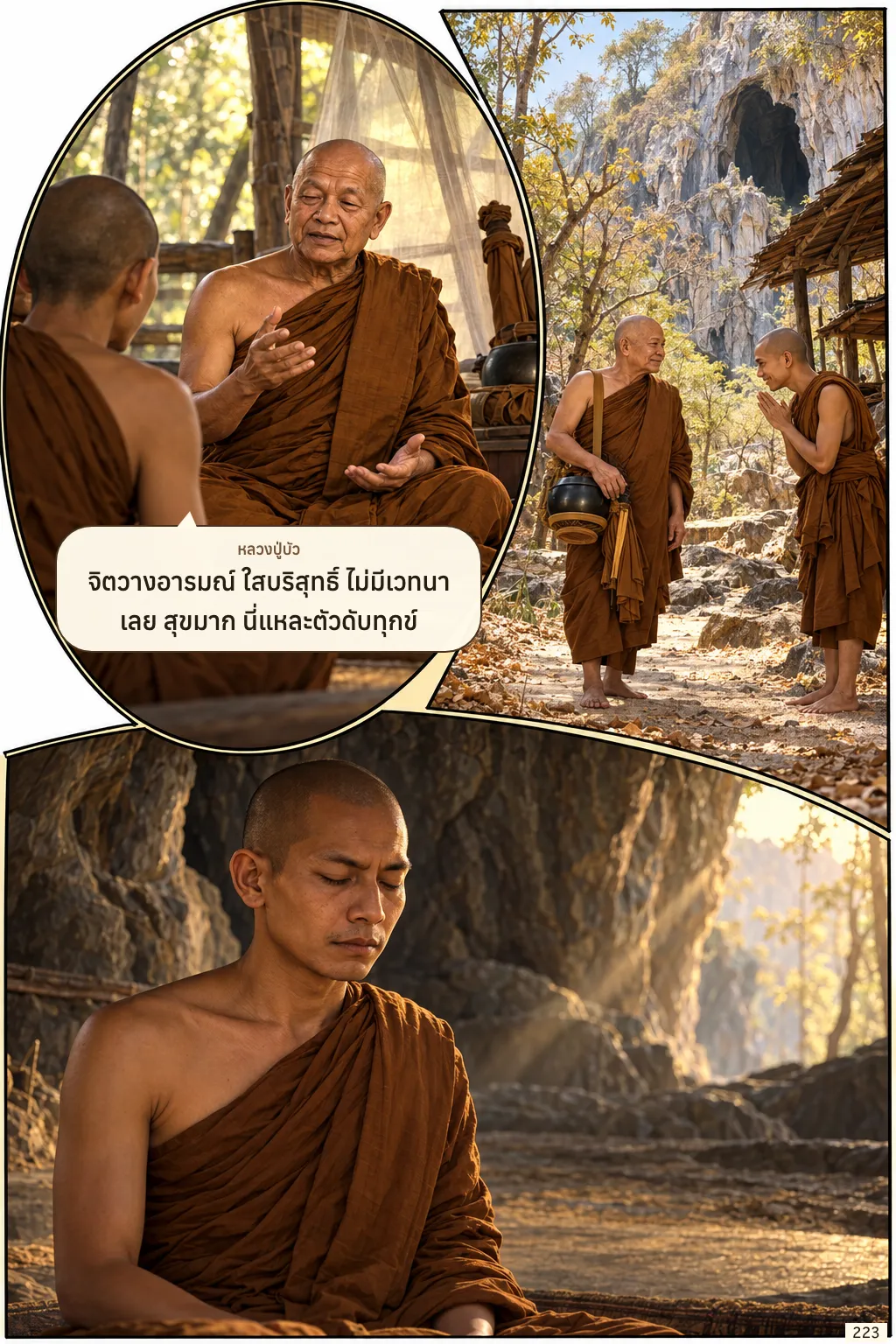 พระอาจารย์จวน กุลเชฏฺโฐ หน้า 223