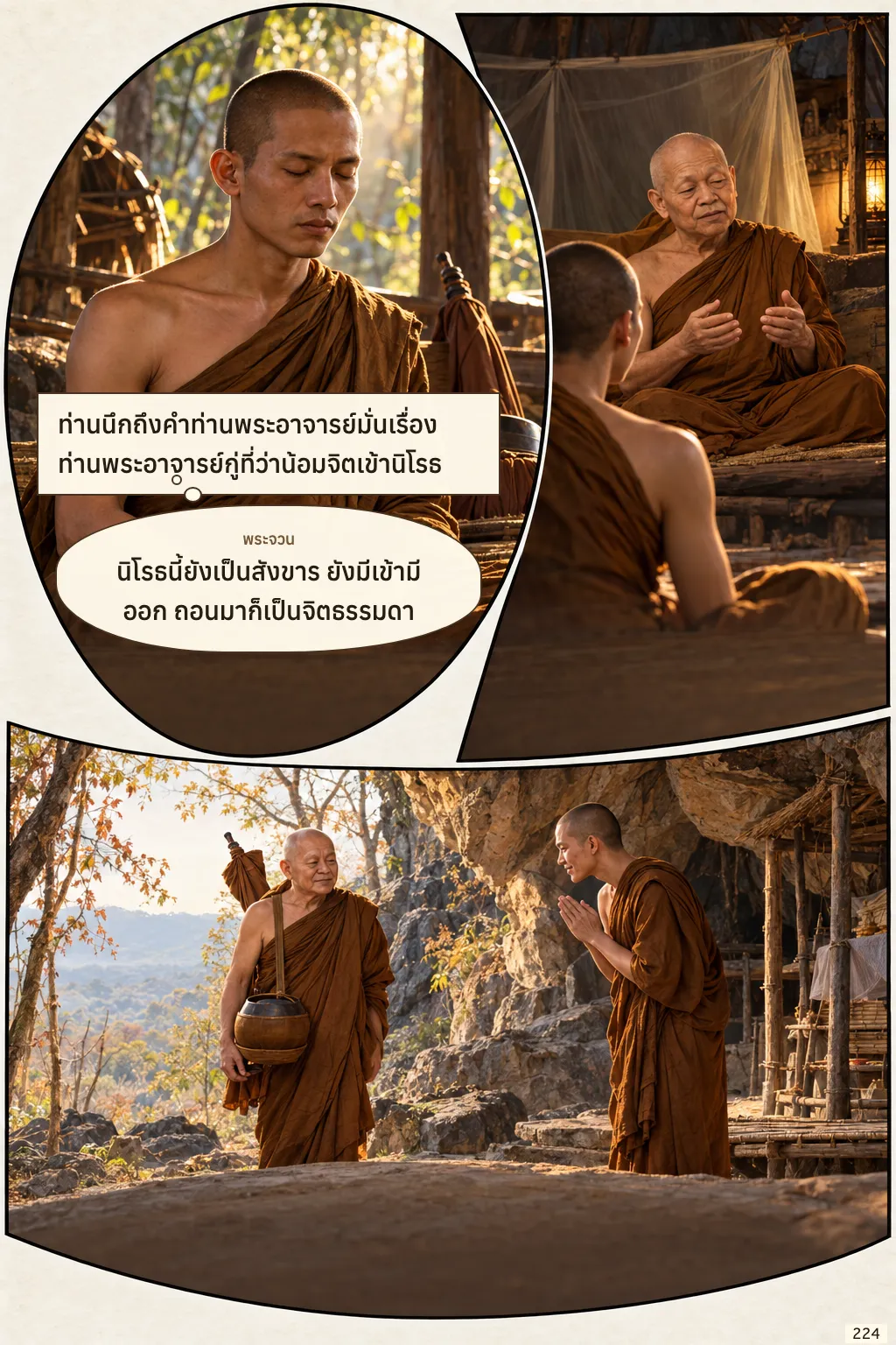 พระอาจารย์จวน กุลเชฏฺโฐ หน้า 224