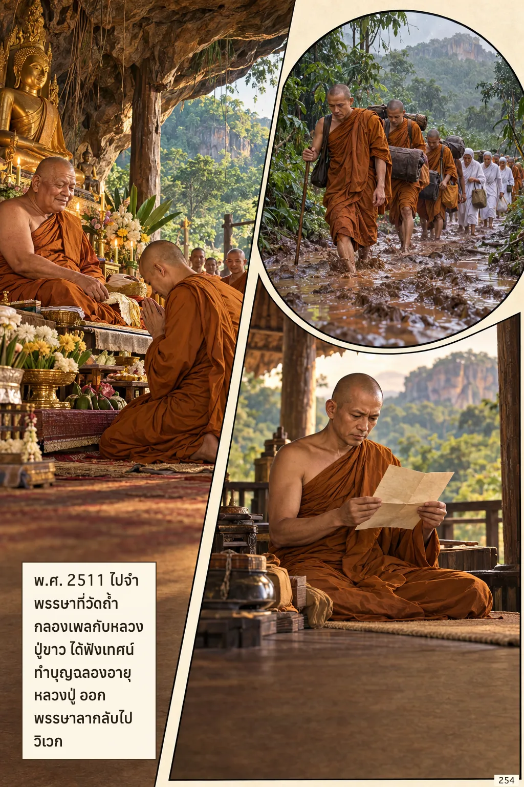 พระอาจารย์จวน กุลเชฏฺโฐ หน้า 254