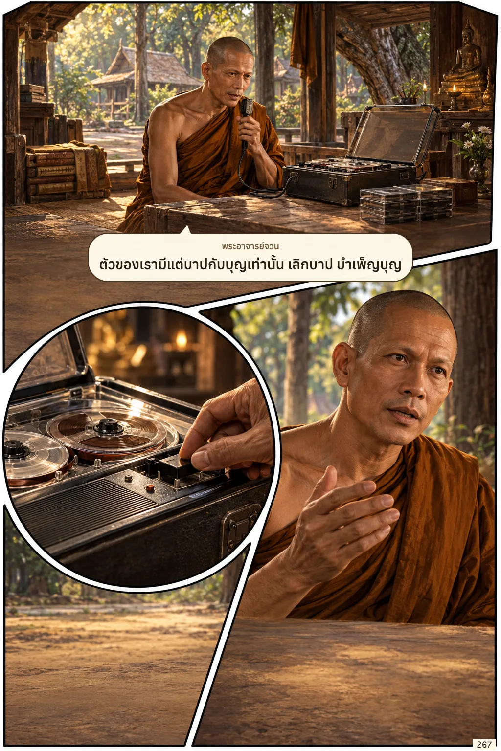พระอาจารย์จวน กุลเชฏฺโฐ หน้า 267