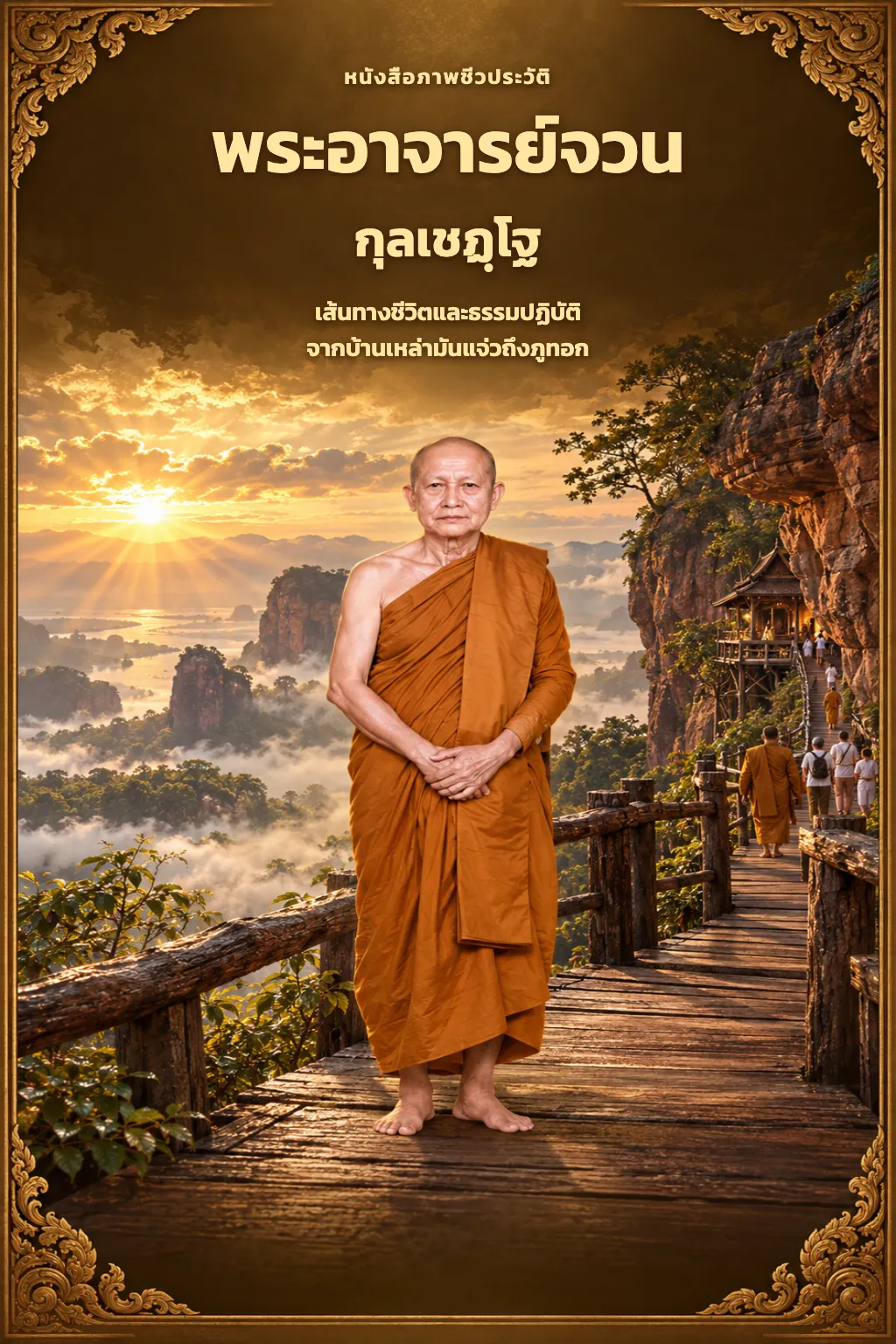ปกเรื่อง พระอาจารย์จวน กุลเชฏฺโฐ