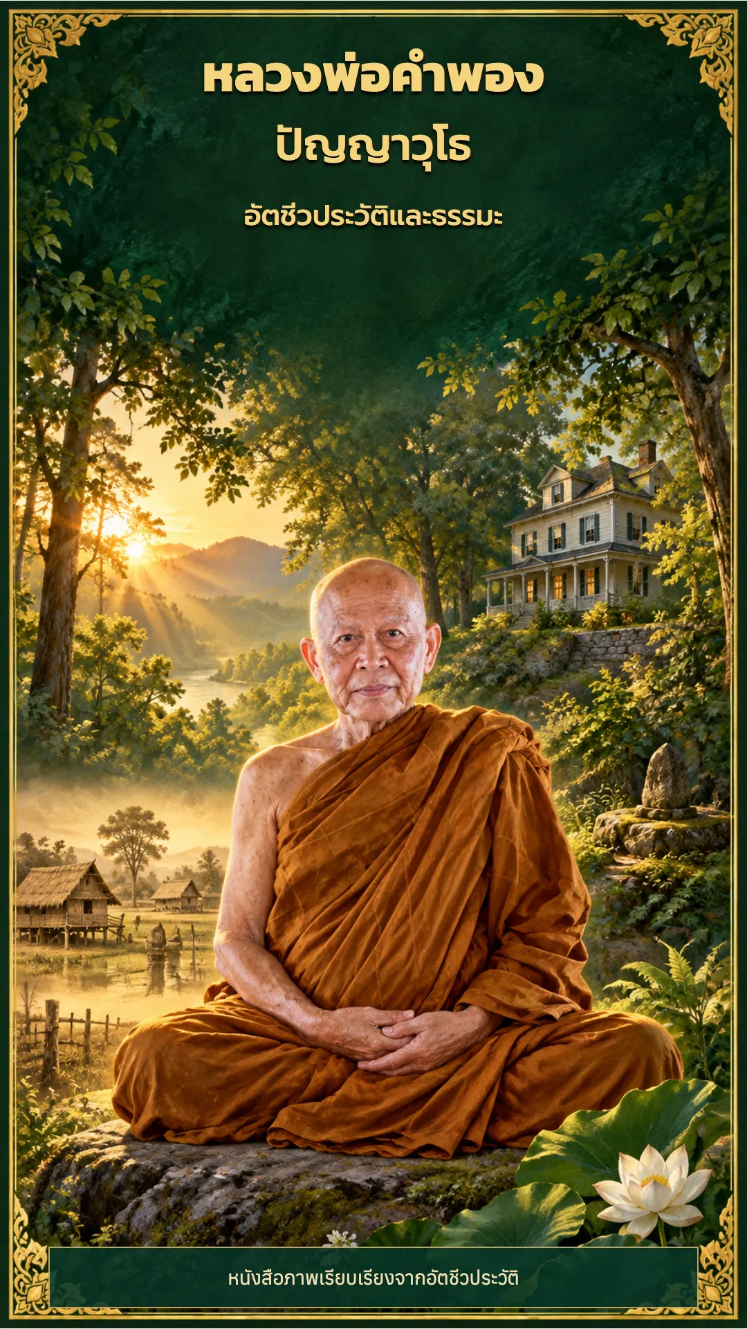 ปกเรื่อง หลวงพ่อคำพอง ปัญญาวุโธ