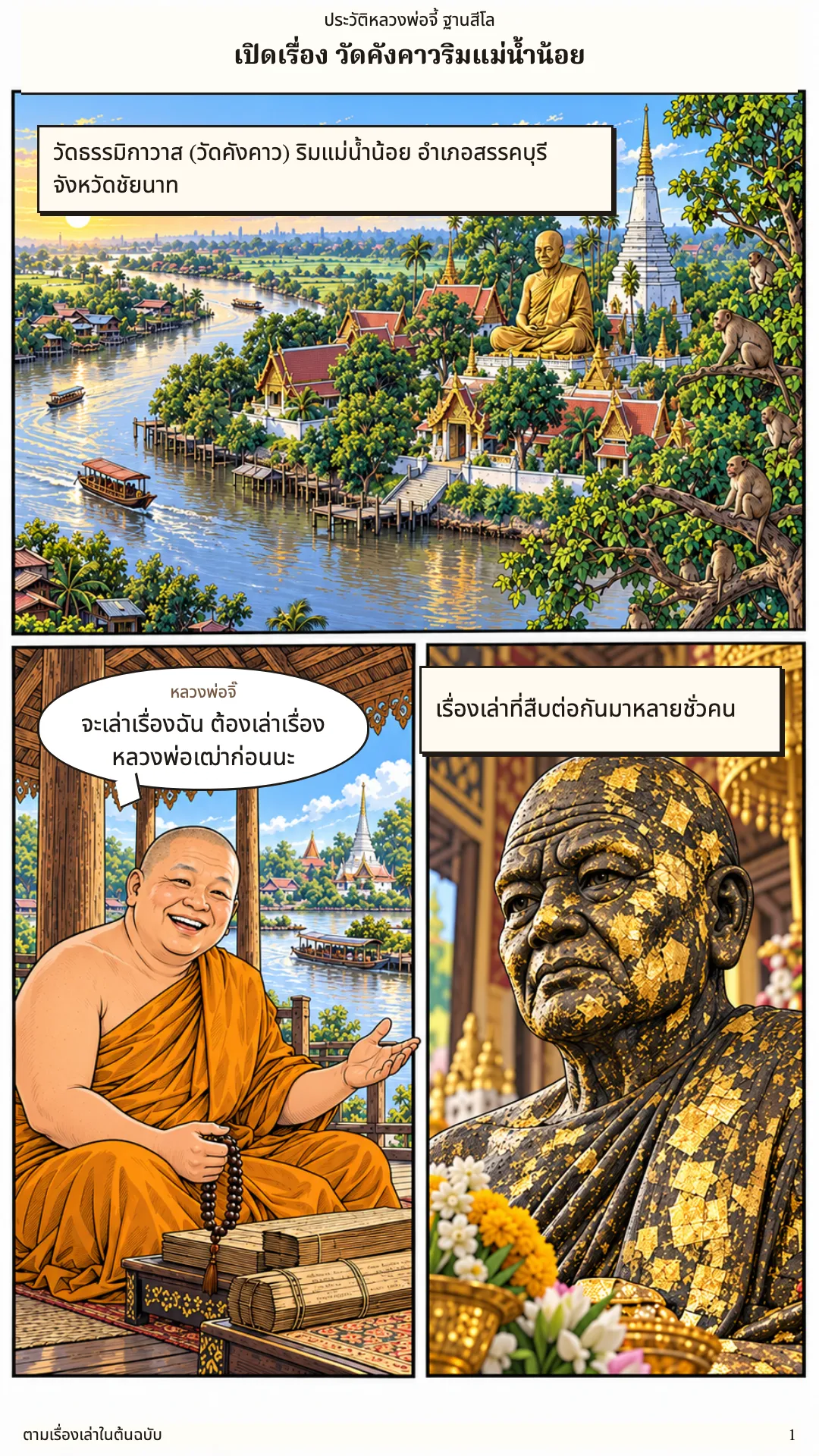 หลวงพ่อจี้ ฐานสีโล หน้า 1