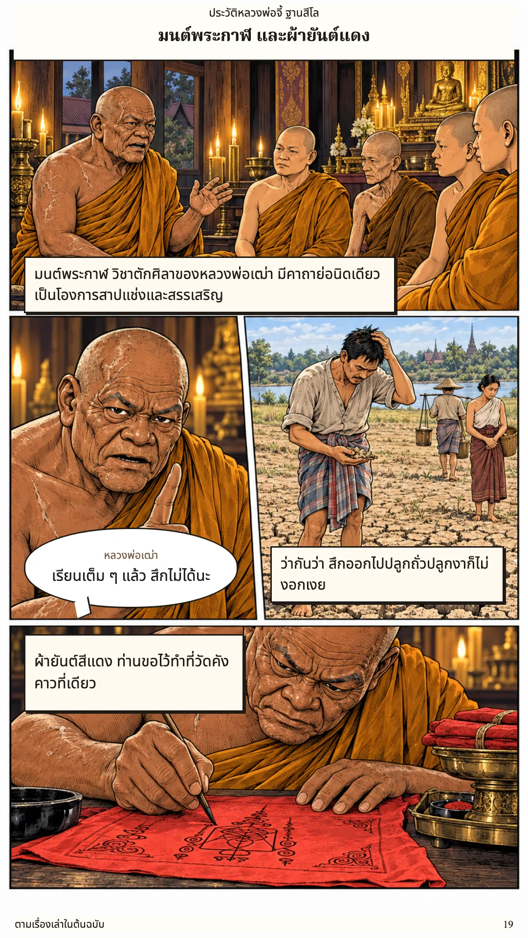 หลวงพ่อจี้ ฐานสีโล หน้า 19